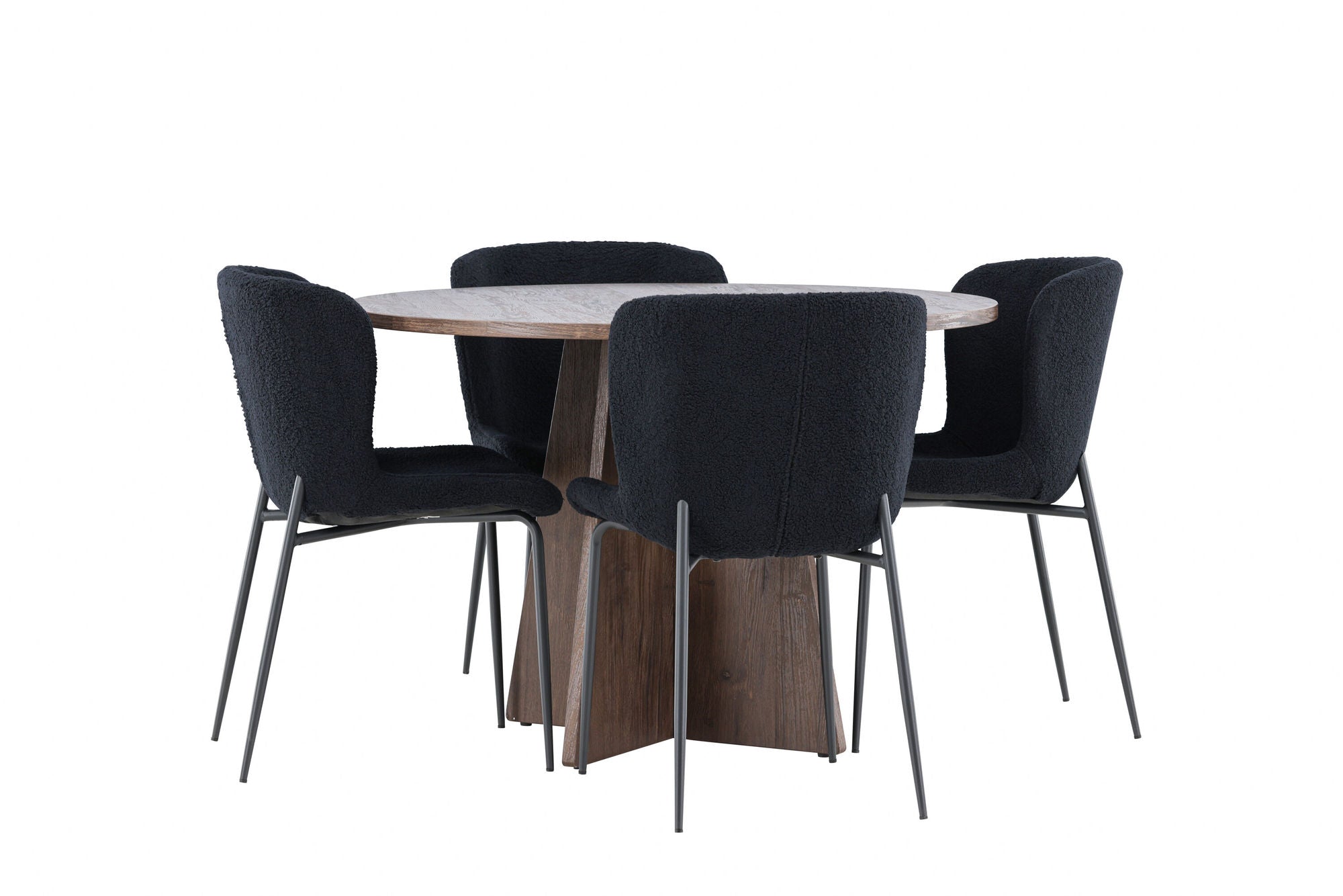 Venture Home Bootcut spisebord with Modesto Spisebordsstol
