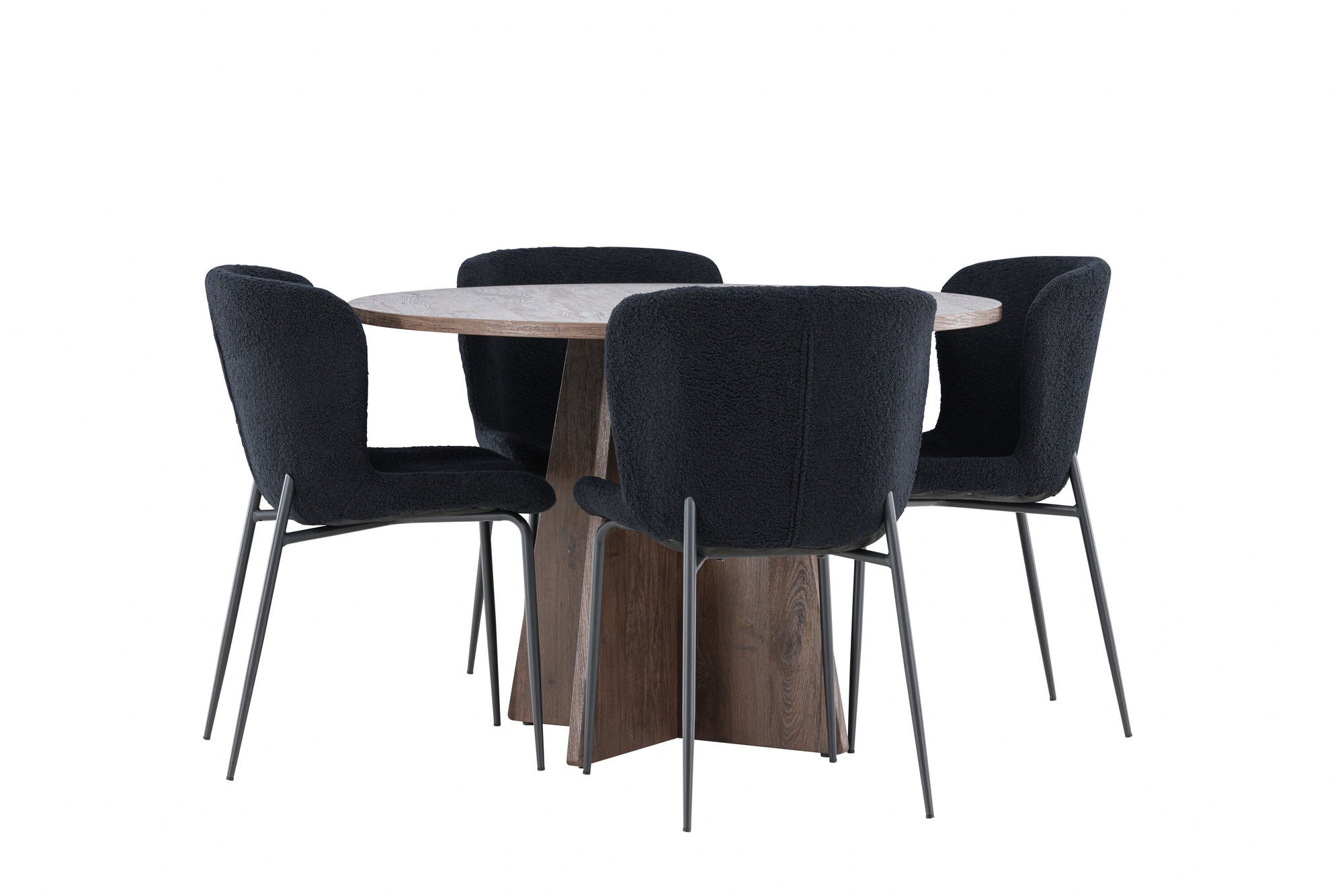 Venture Home Bootcut spisebord with Modesto Spisebordsstol