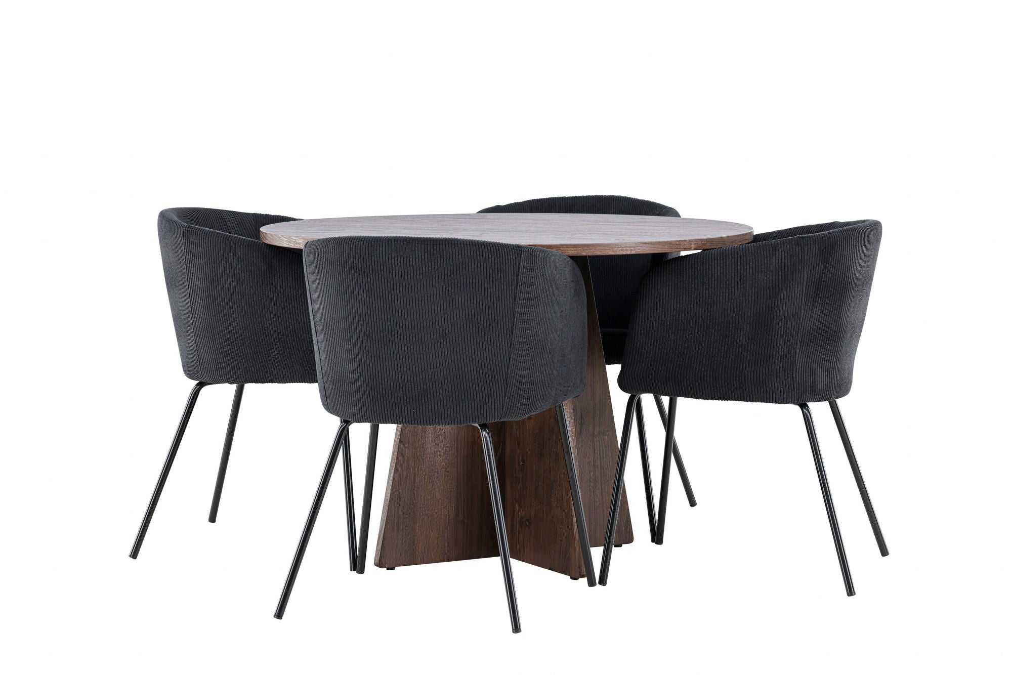 Venture Home Bootcut spisebord with Berit Spisebordsstol