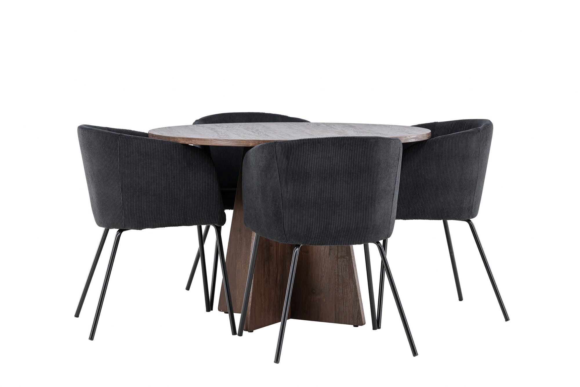 Venture Home Bootcut spisebord with Berit Spisebordsstol