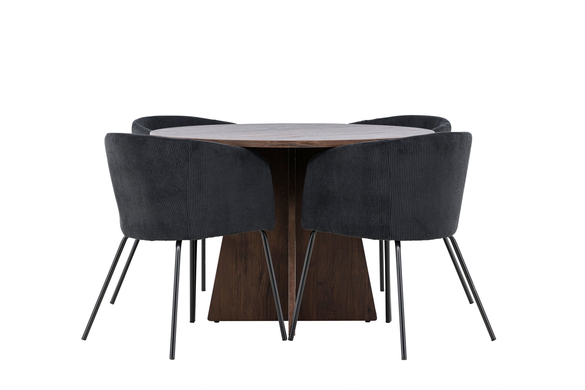 Venture Home Bootcut spisebord with Berit Spisebordsstol
