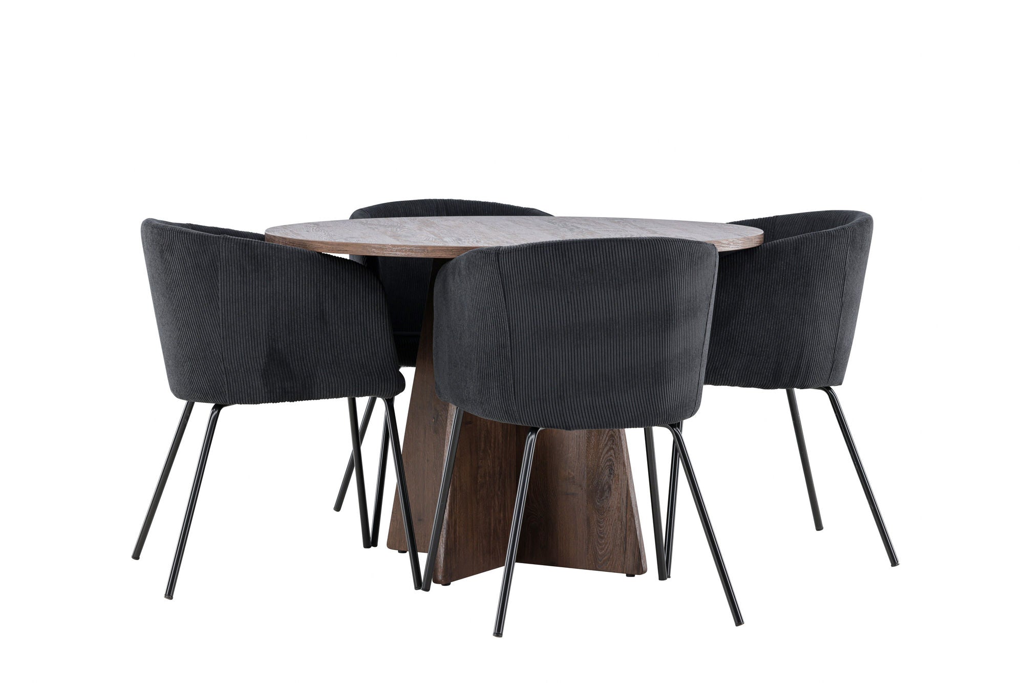 Venture Home Bootcut spisebord with Berit Spisebordsstol