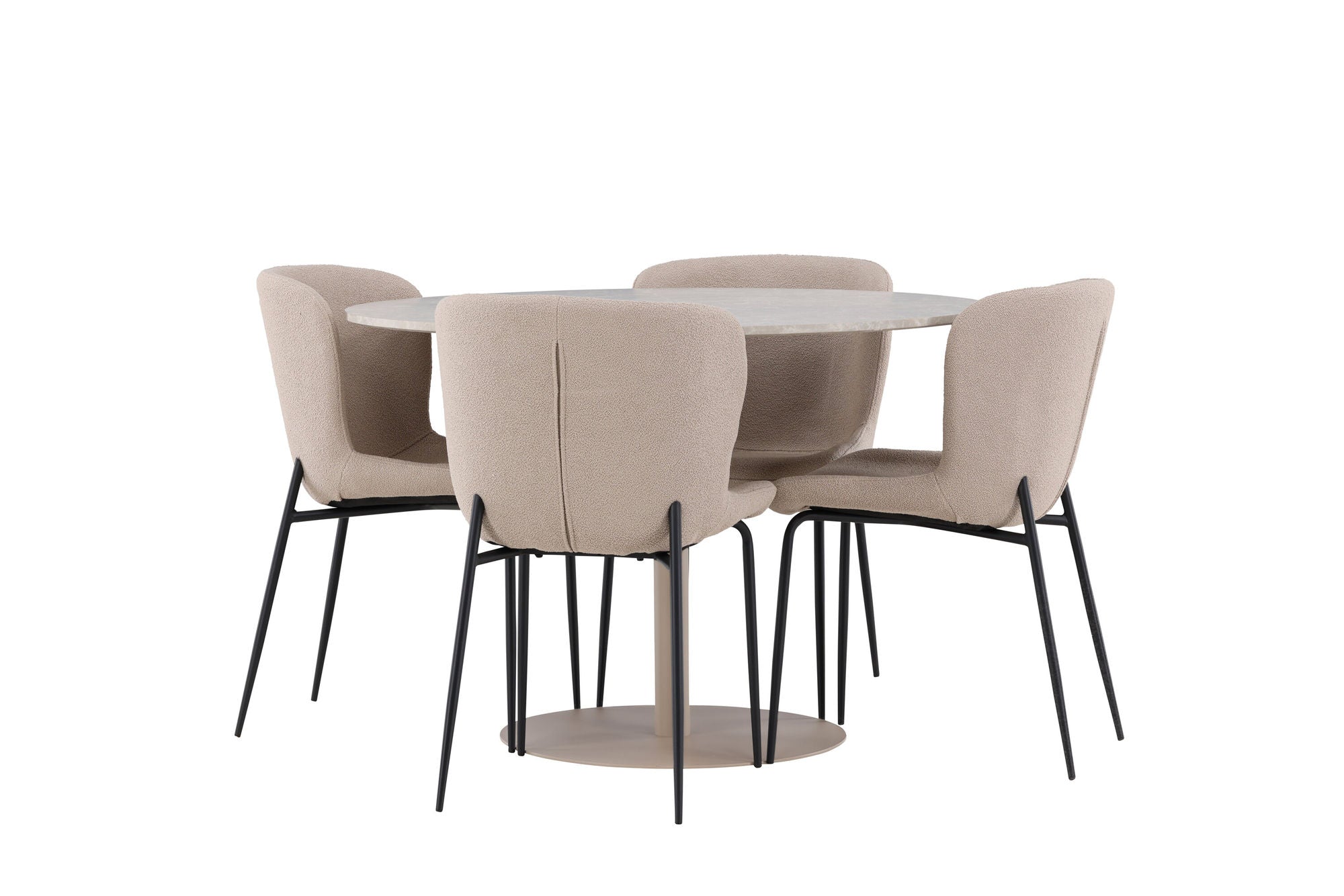 Venture Home Lycke spisebord with Modesto Spisebordsstol
