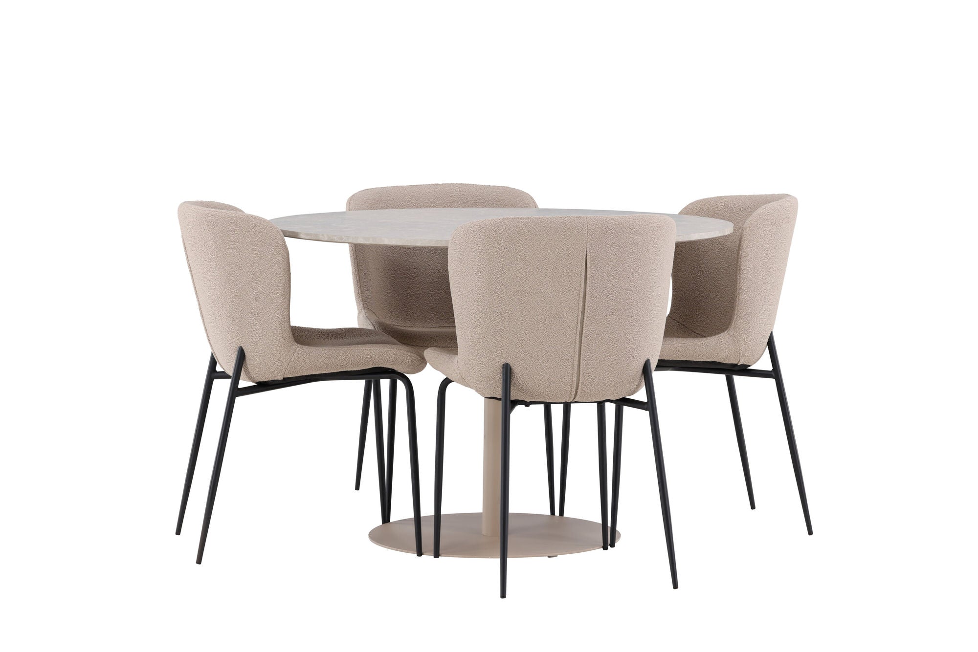 Venture Home Lycke spisebord with Modesto Spisebordsstol
