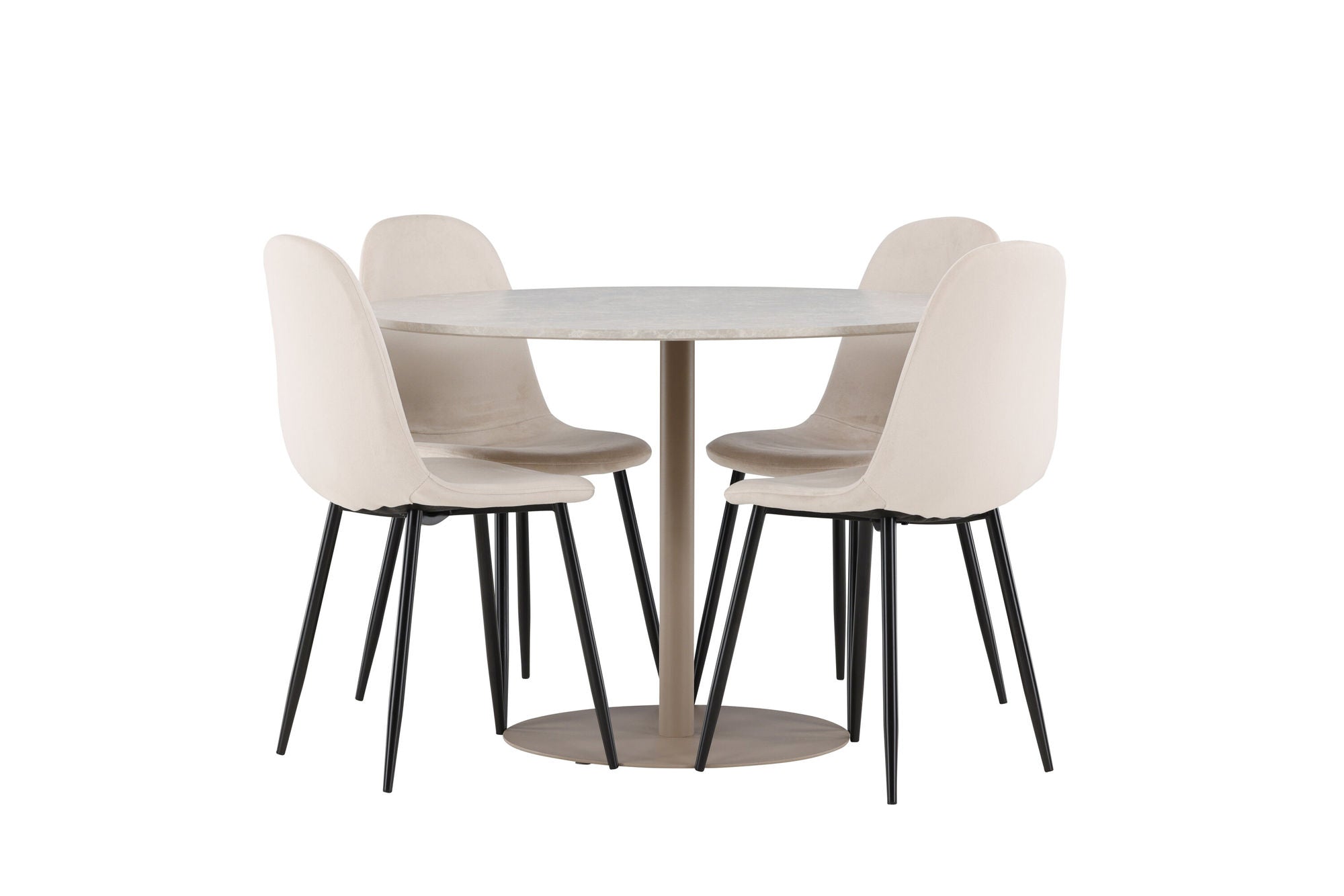 Venture Home Lycke spisebord with Polar Spisebordsstol