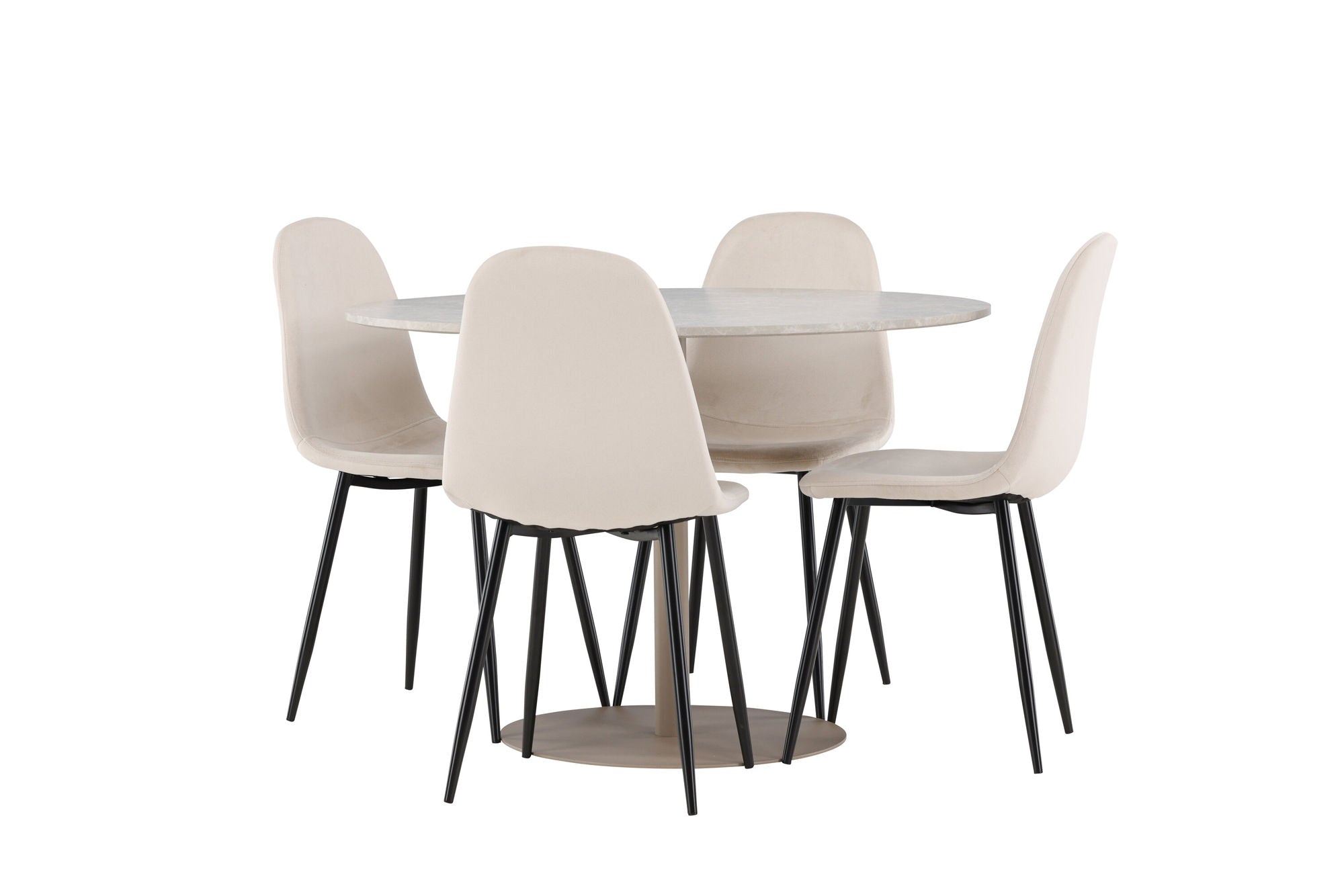 Venture Home Lycke spisebord with Polar Spisebordsstol
