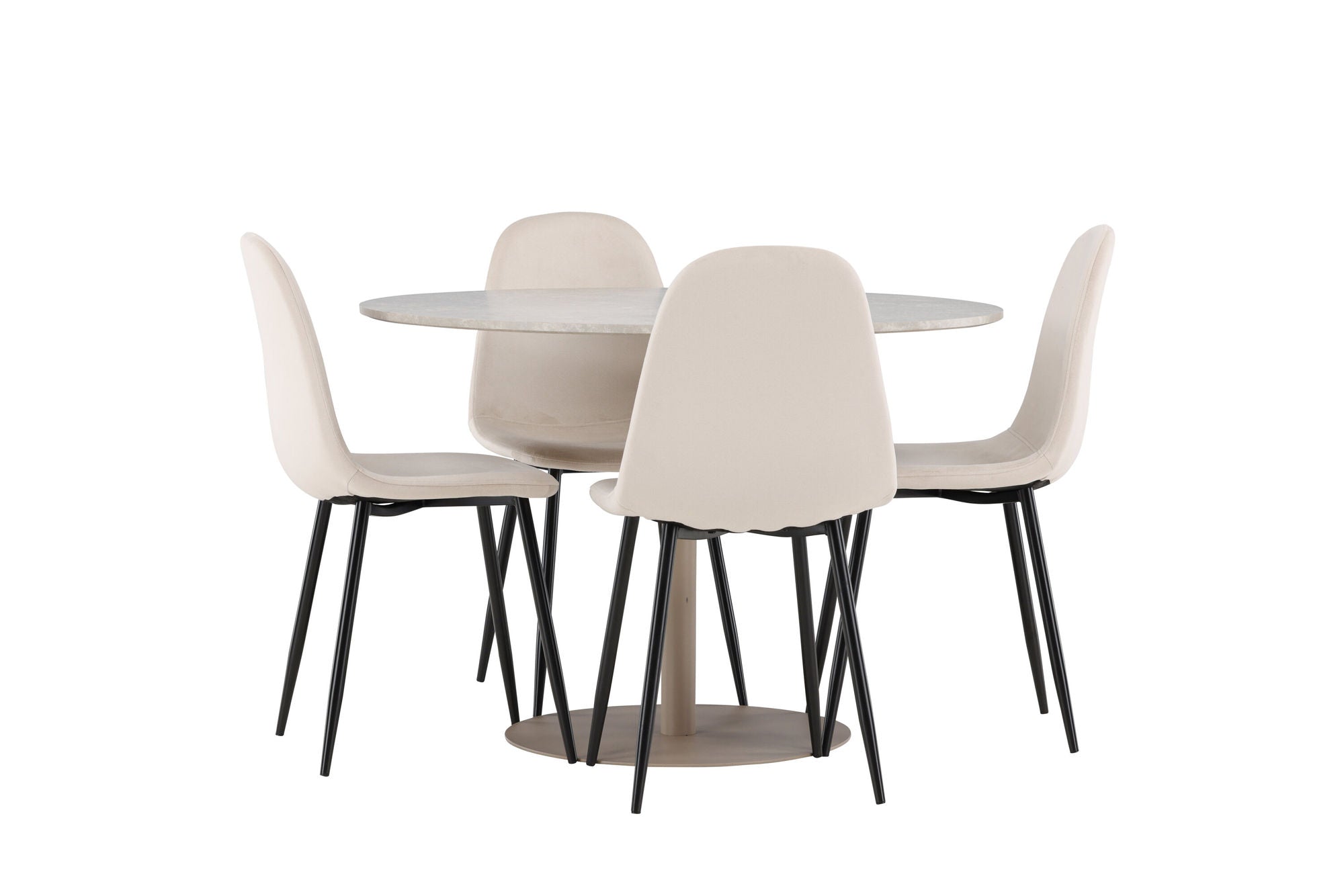 Venture Home Lycke spisebord with Polar Spisebordsstol