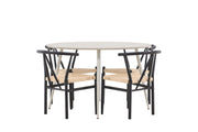 Venture Home Plaza spisebord with Alfons Spisebordsstol