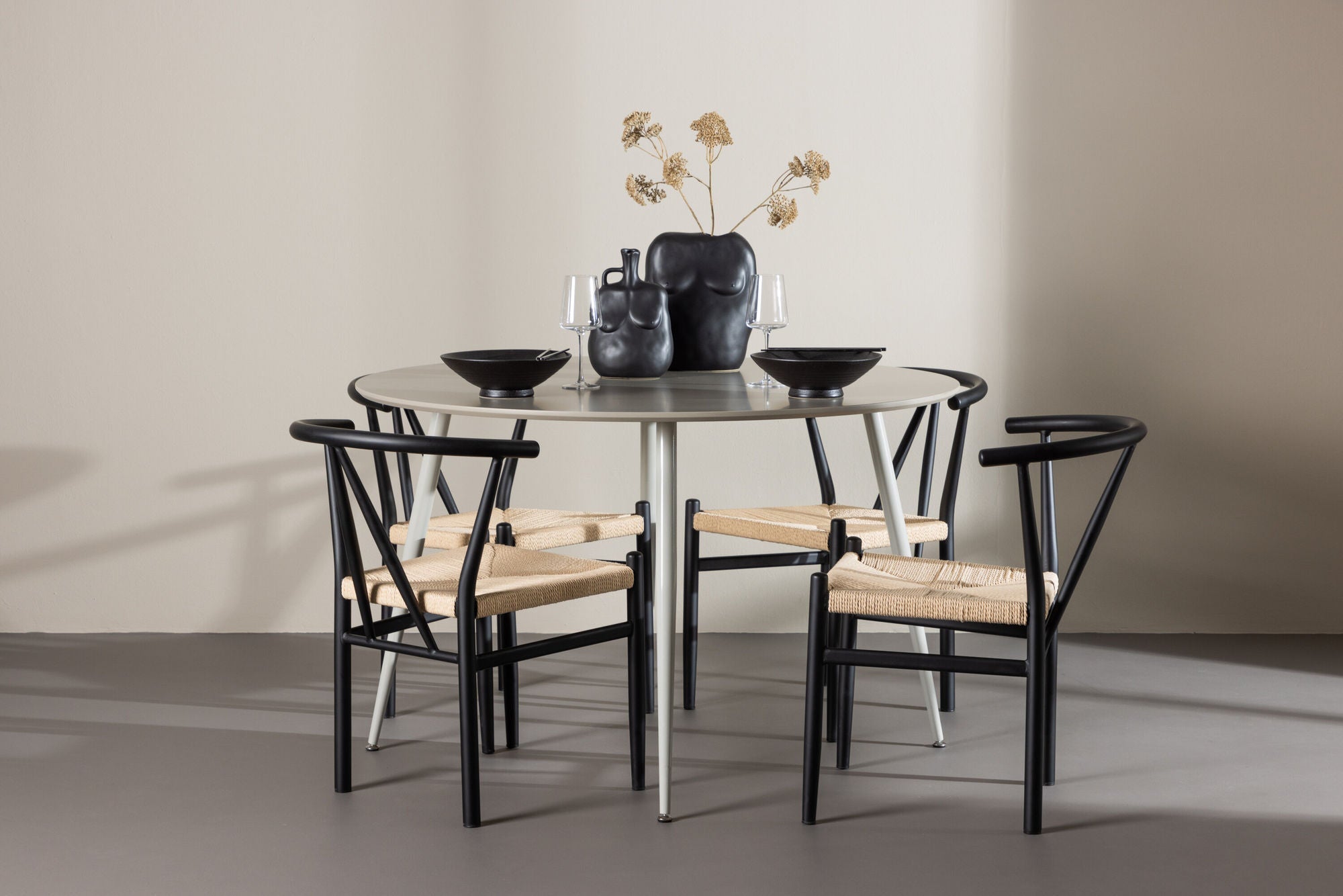 Venture Home Plaza spisebord with Alfons Spisebordsstol