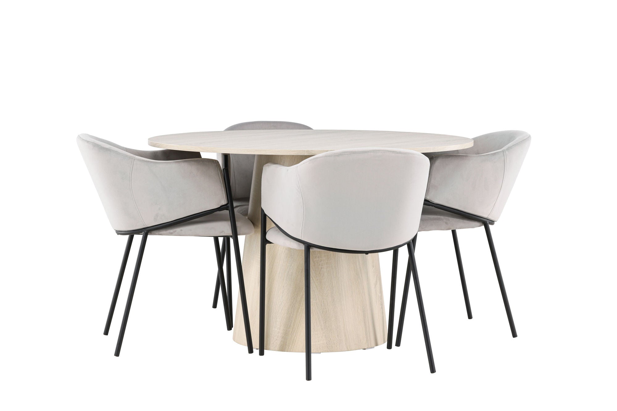 Venture Home Lanzo spisebord with Evelina Spisebordsstol