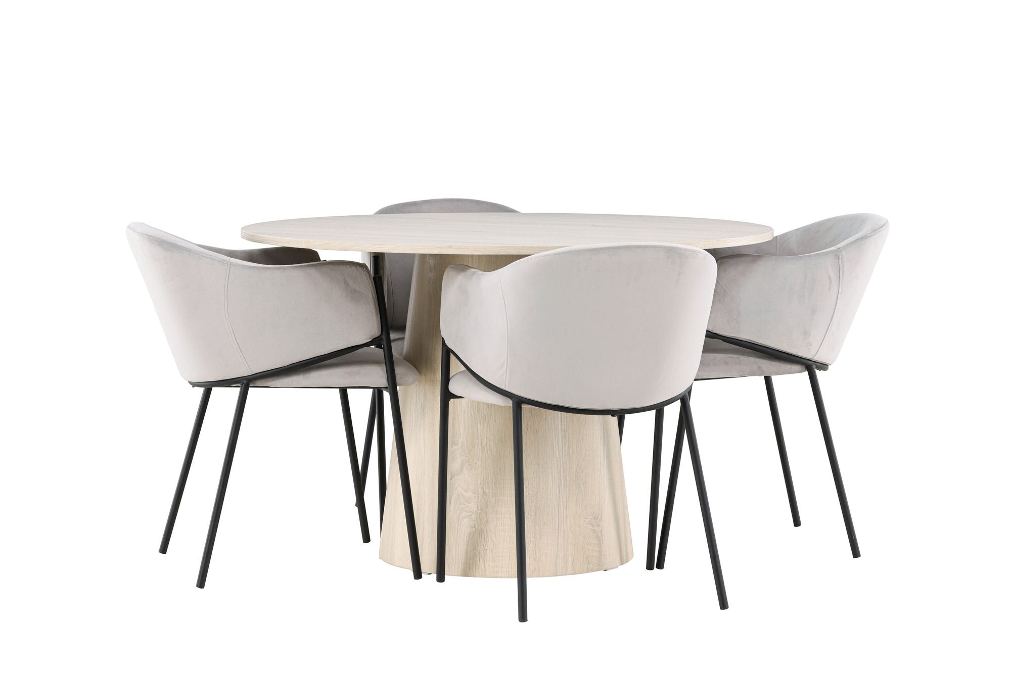 Venture Home Lanzo spisebord with Evelina Spisebordsstol
