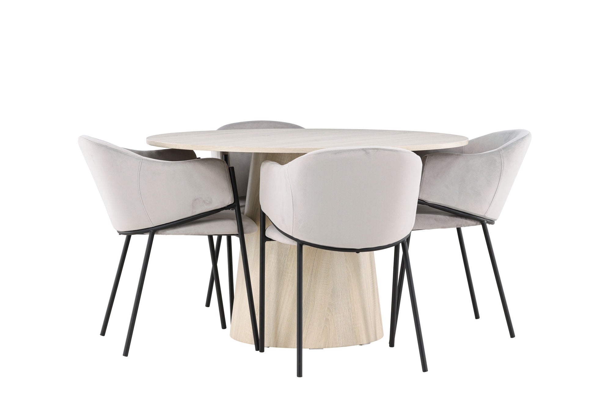 Venture Home Lanzo spisebord with Evelina Spisebordsstol