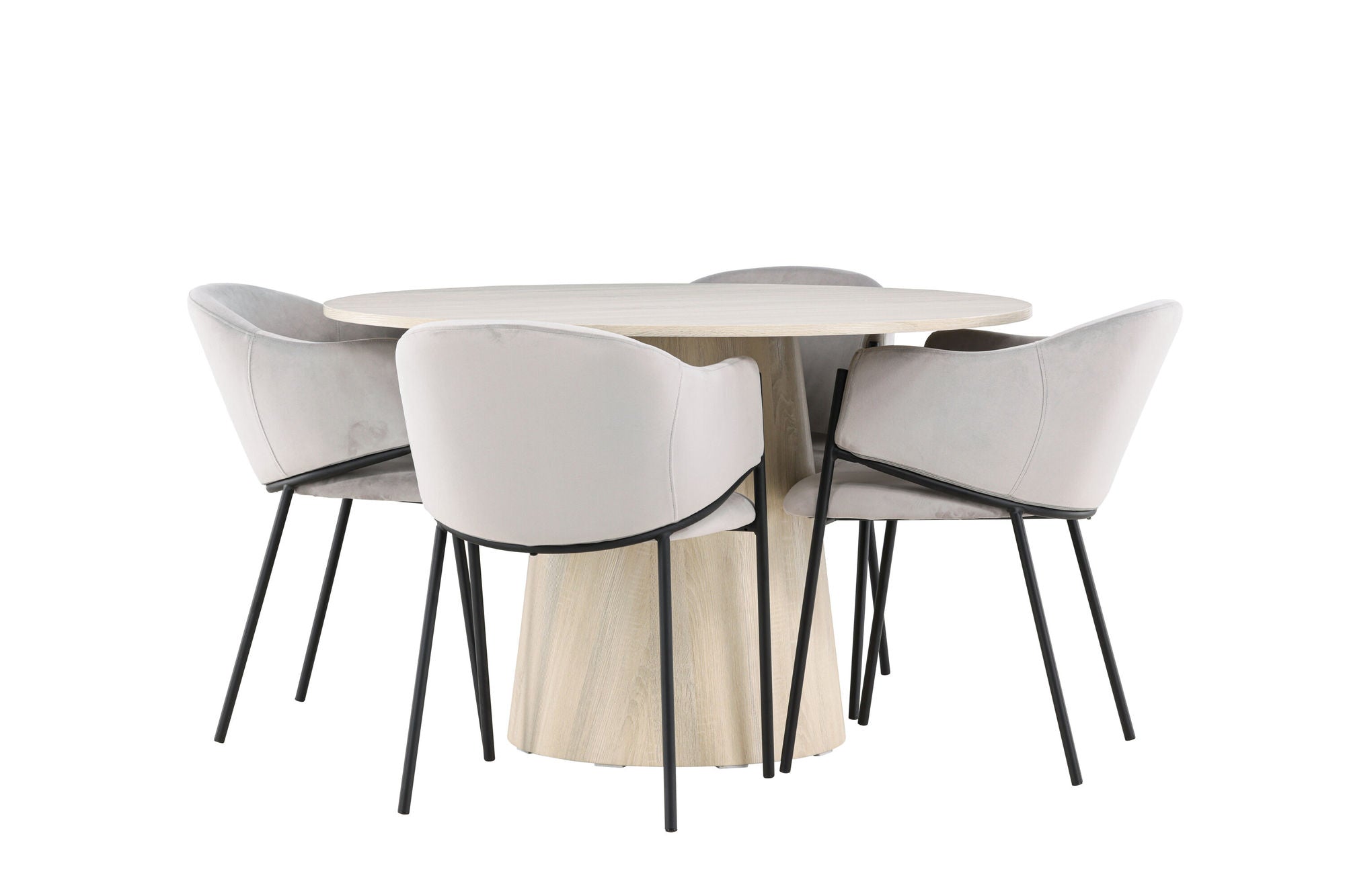 Venture Home Lanzo spisebord with Evelina Spisebordsstol