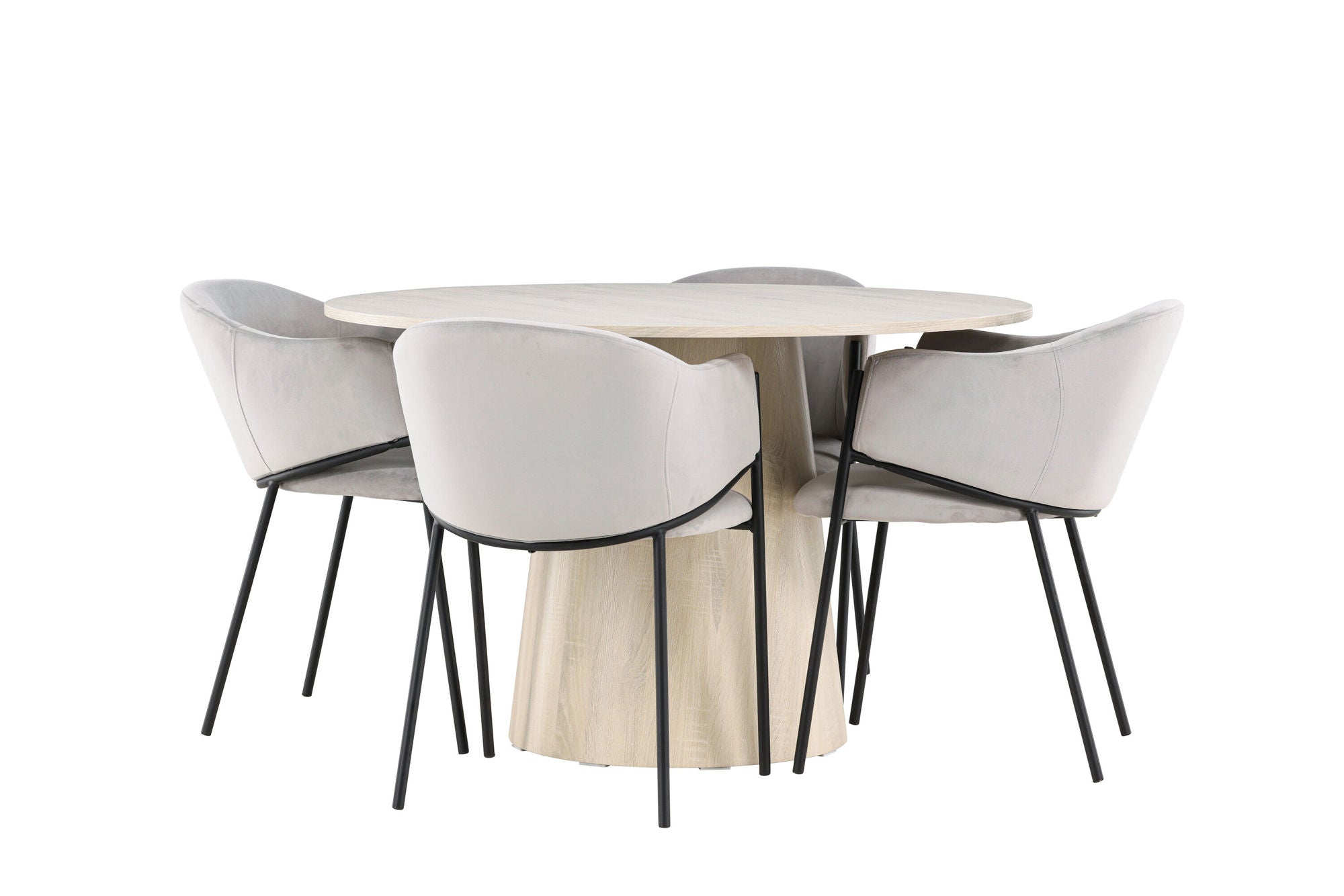 Venture Home Lanzo spisebord with Evelina Spisebordsstol