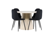 Venture Home Lanzo spisebord with Polar Spisebordsstol