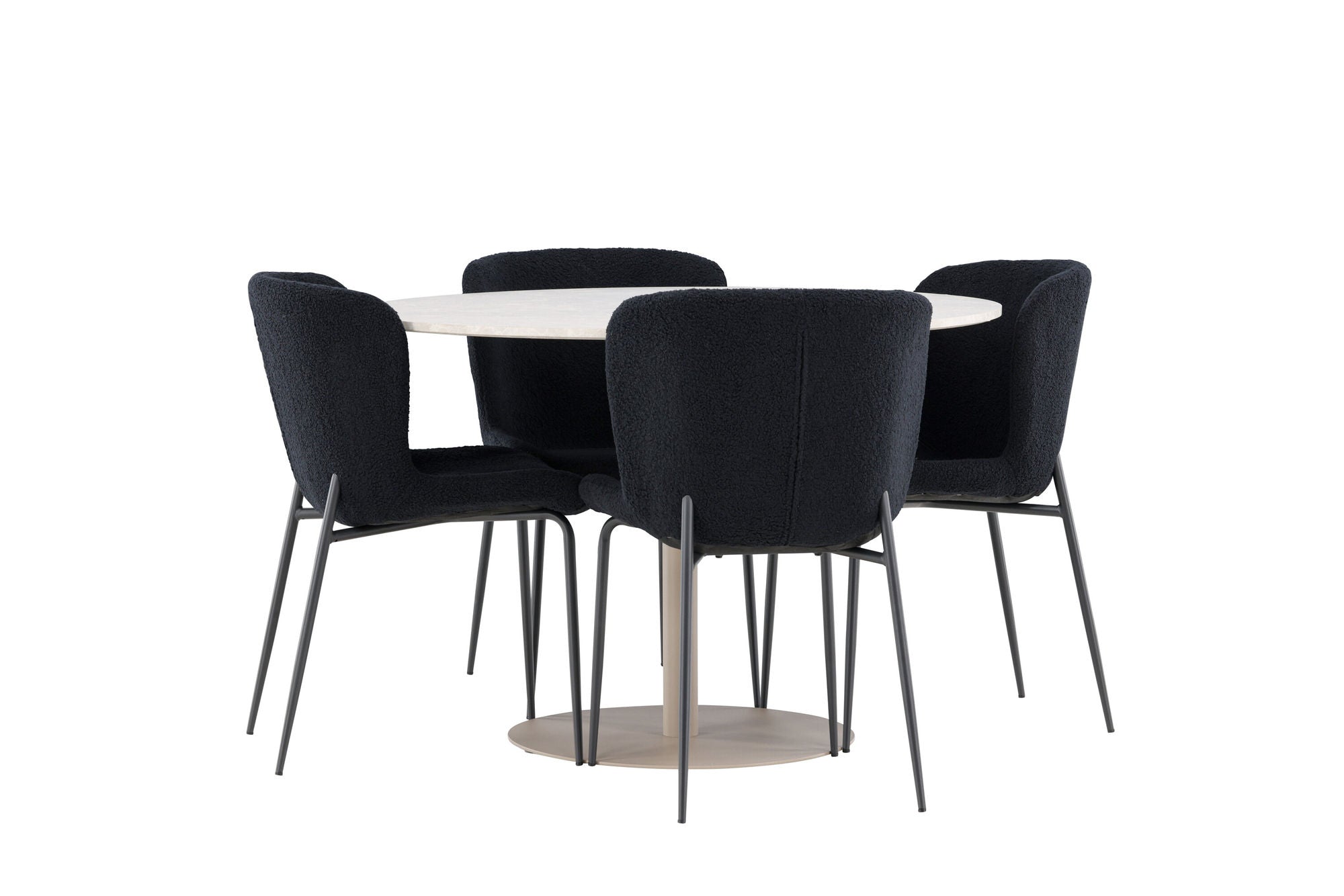 Venture Home Lycke spisebord with Modesto Spisebordsstol