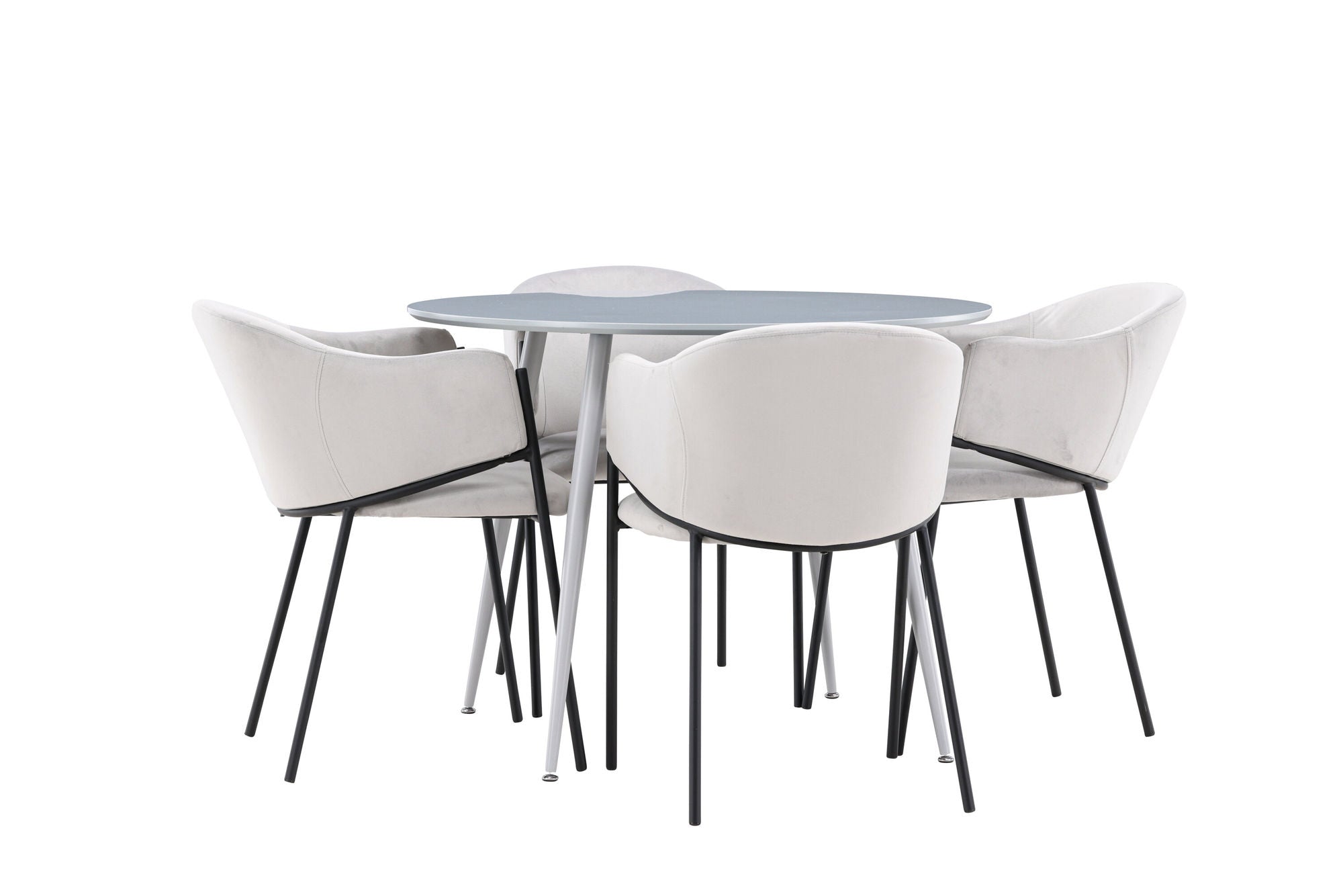 Venture Home Plaza spisebord with Evelina Spisebordsstol