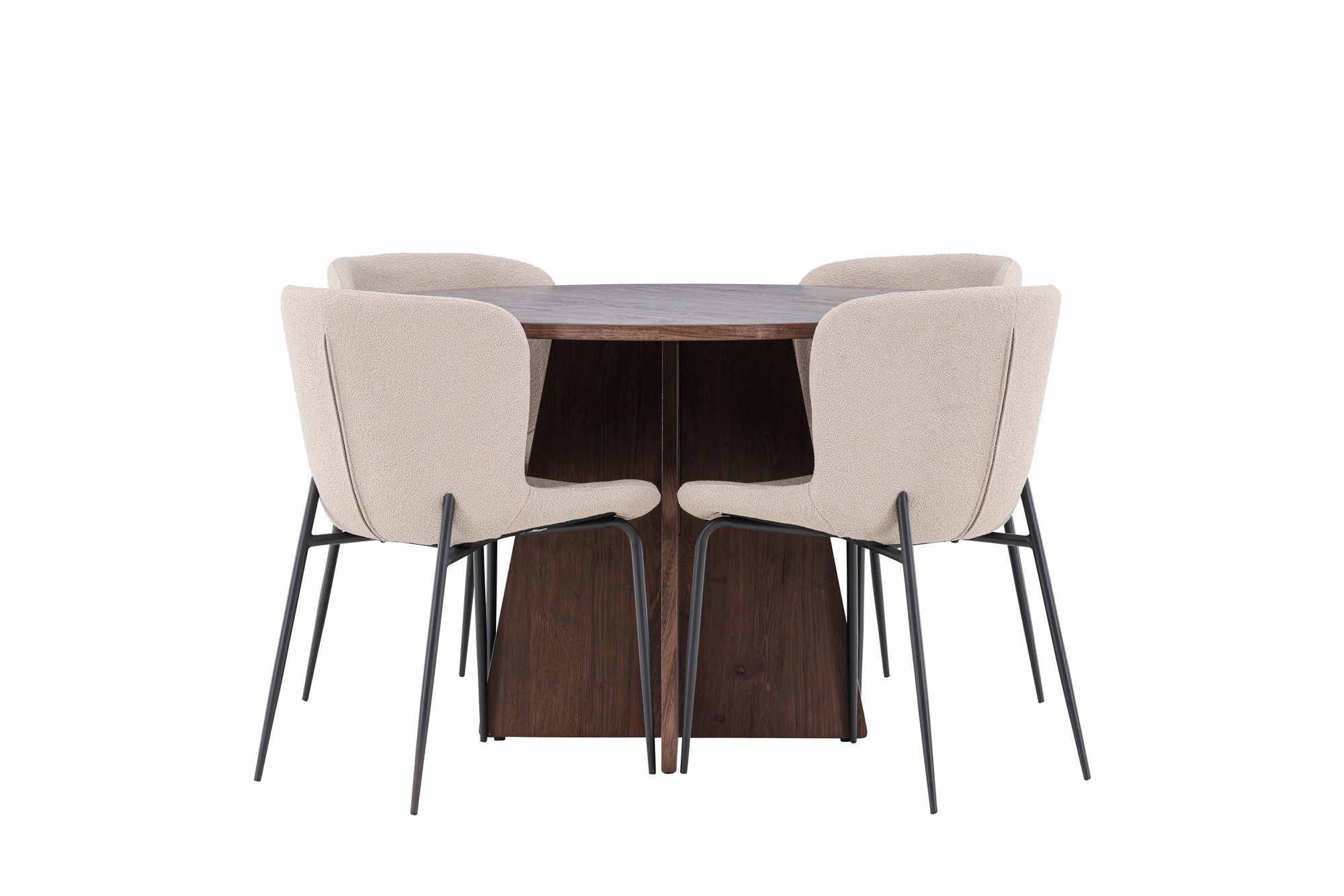 Venture Home Bootcut spisebord with Modesto Spisebordsstol