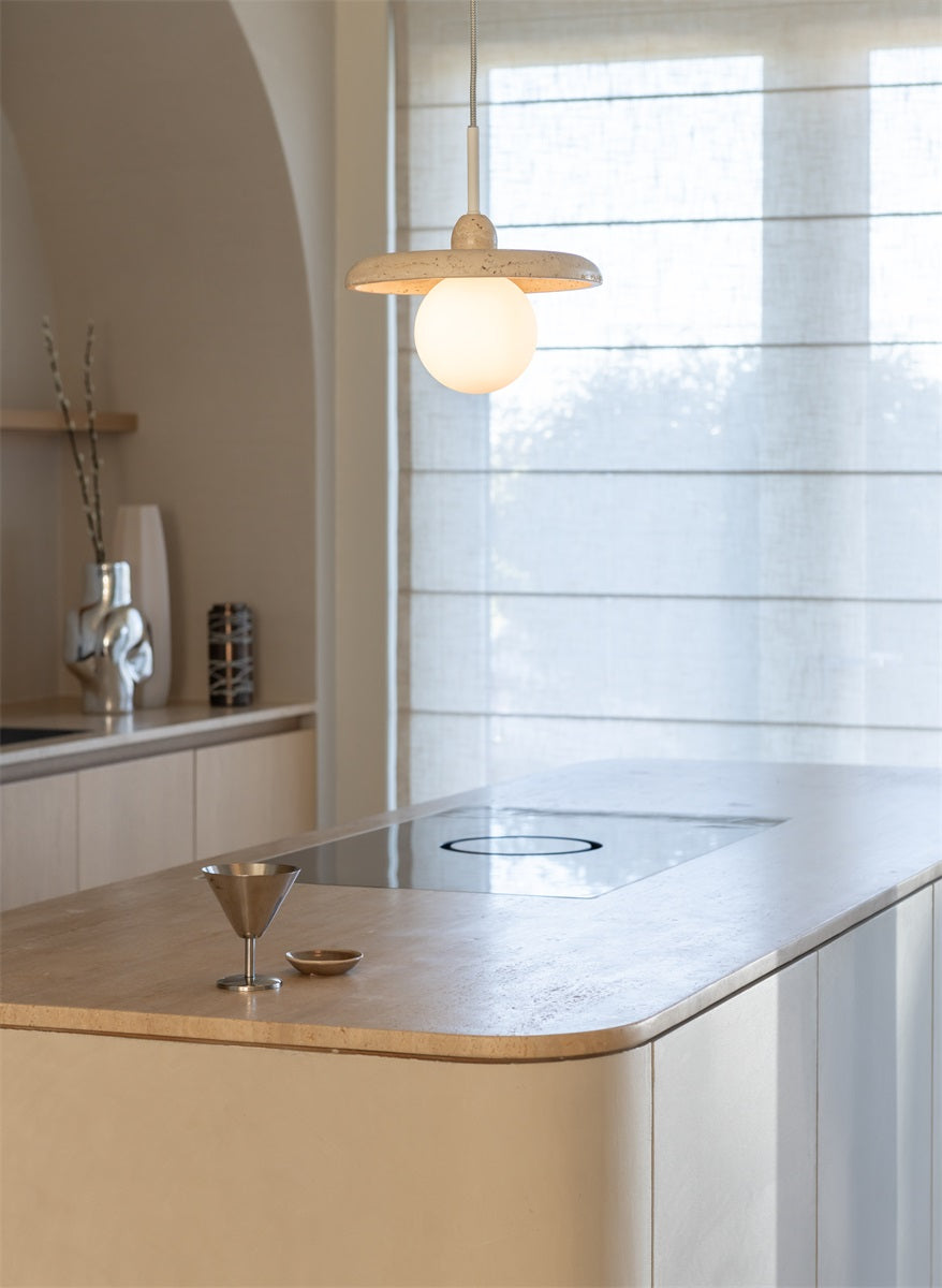 Tivoli dia.25 x h 16cm disc, Hvid, loftlampe