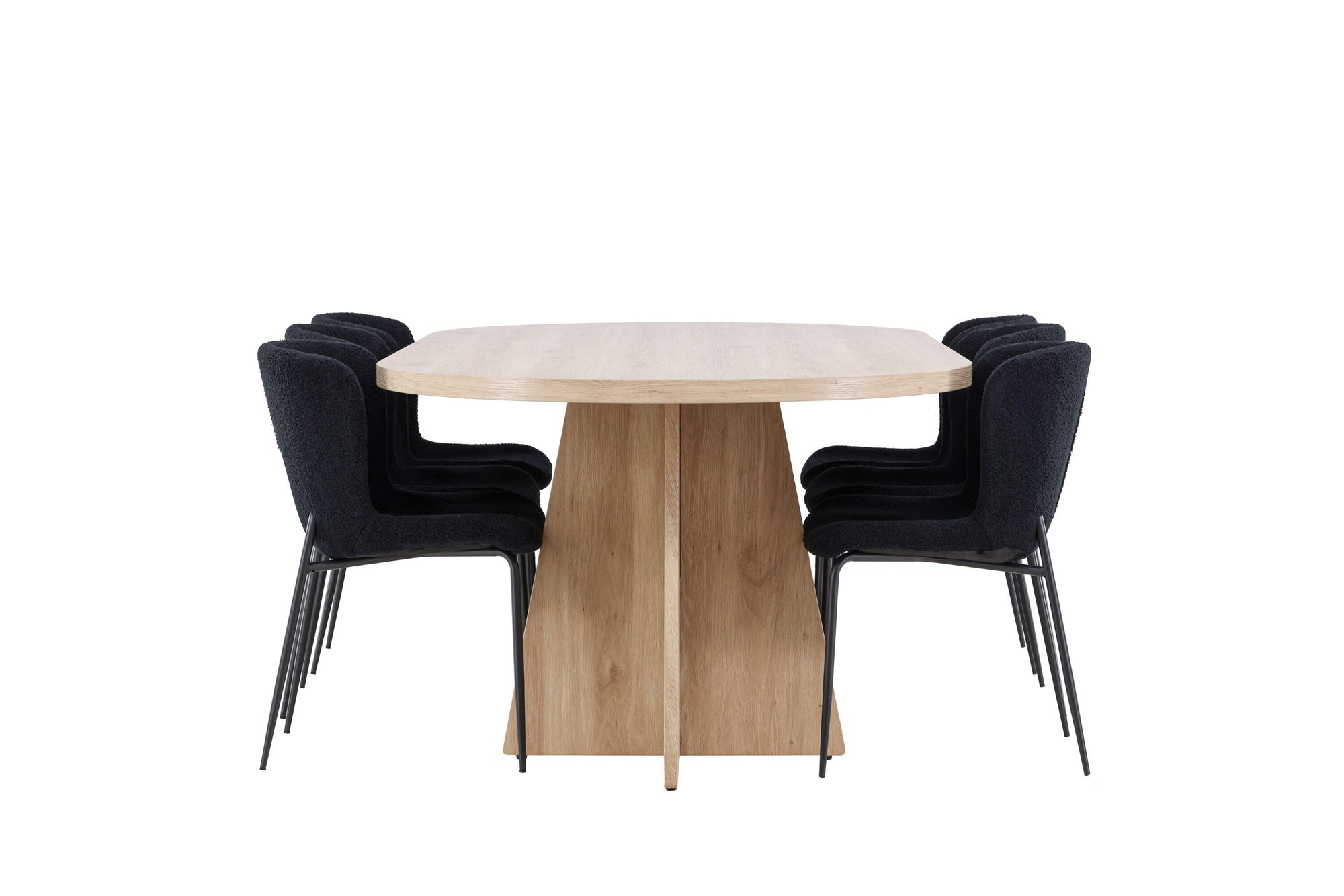 Venture Home Bootcut spisebord with Modesto Spisebordsstol