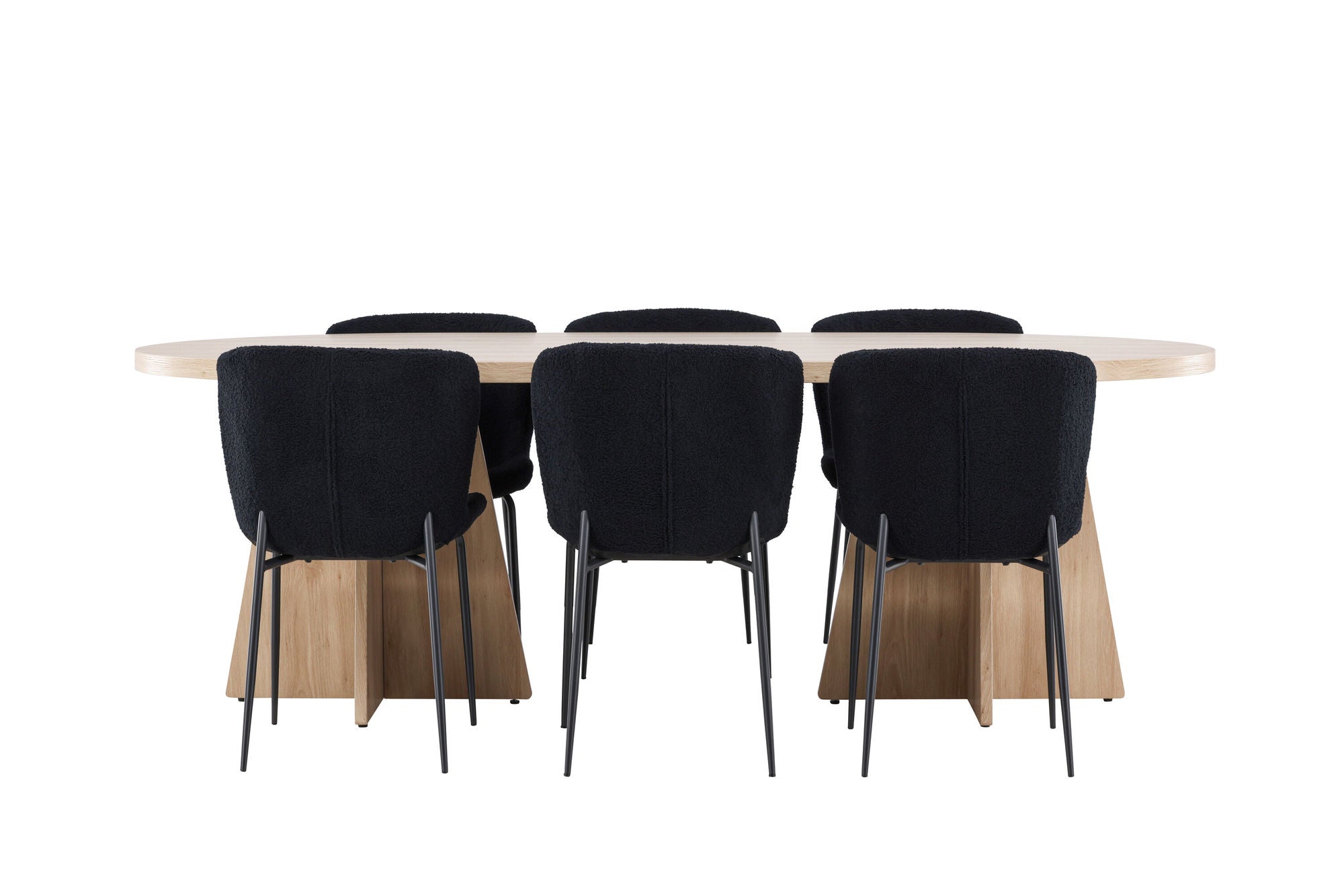Venture Home Bootcut spisebord with Modesto Spisebordsstol