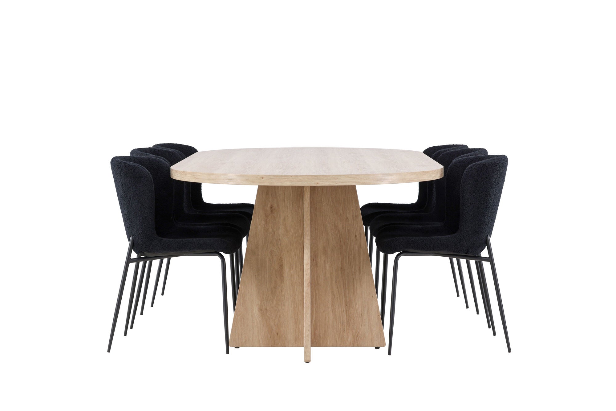 Venture Home Bootcut spisebord with Modesto Spisebordsstol