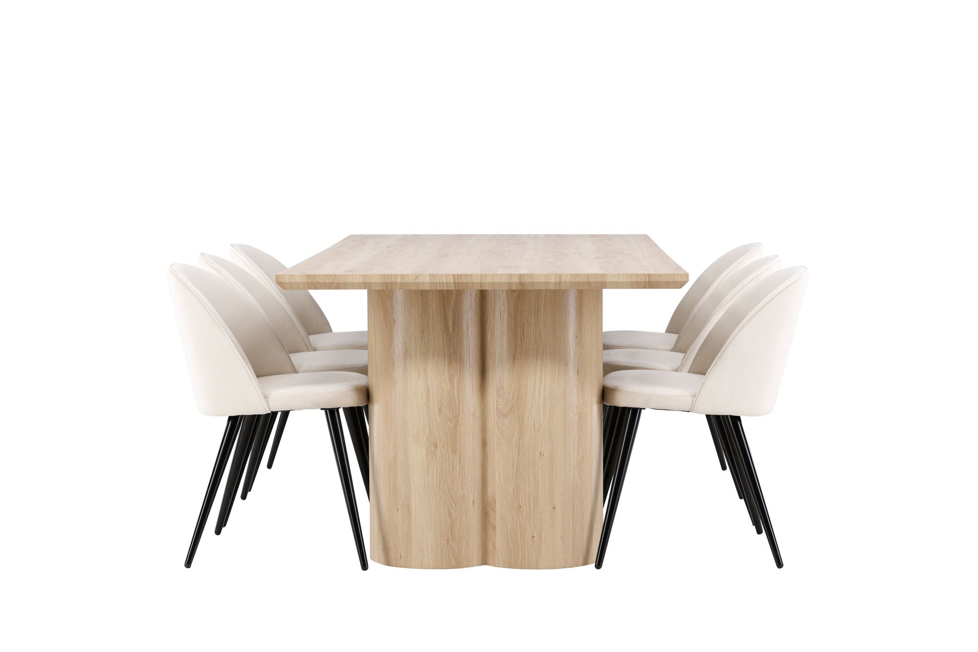 Venture Home Olivia spisebord with Velvet Spisebordsstol
