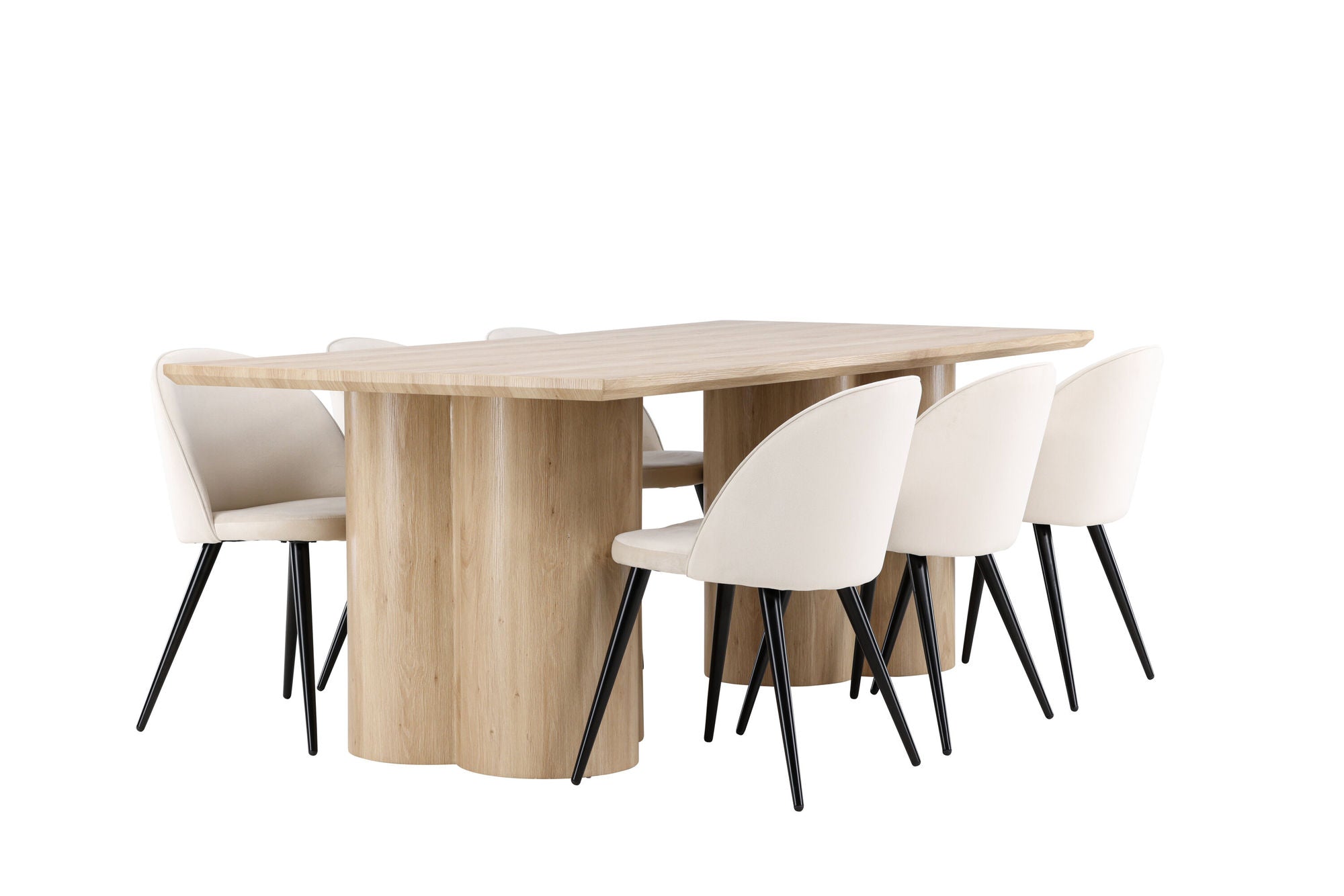 Venture Home Olivia spisebord with Velvet Spisebordsstol