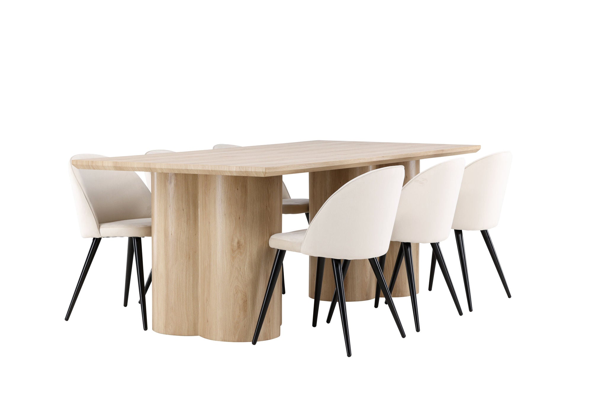 Venture Home Olivia spisebord with Velvet Spisebordsstol