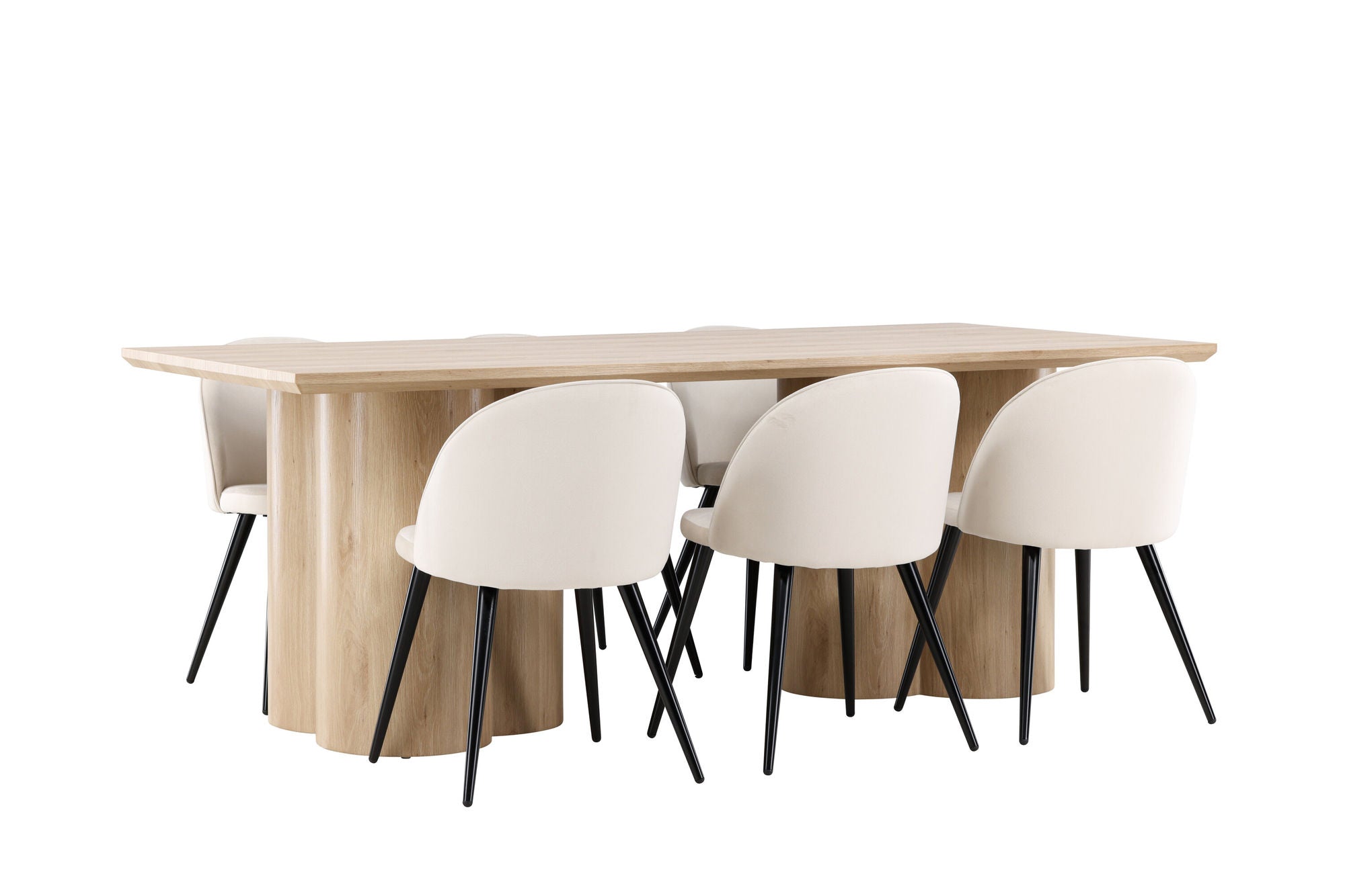 Venture Home Olivia spisebord with Velvet Spisebordsstol