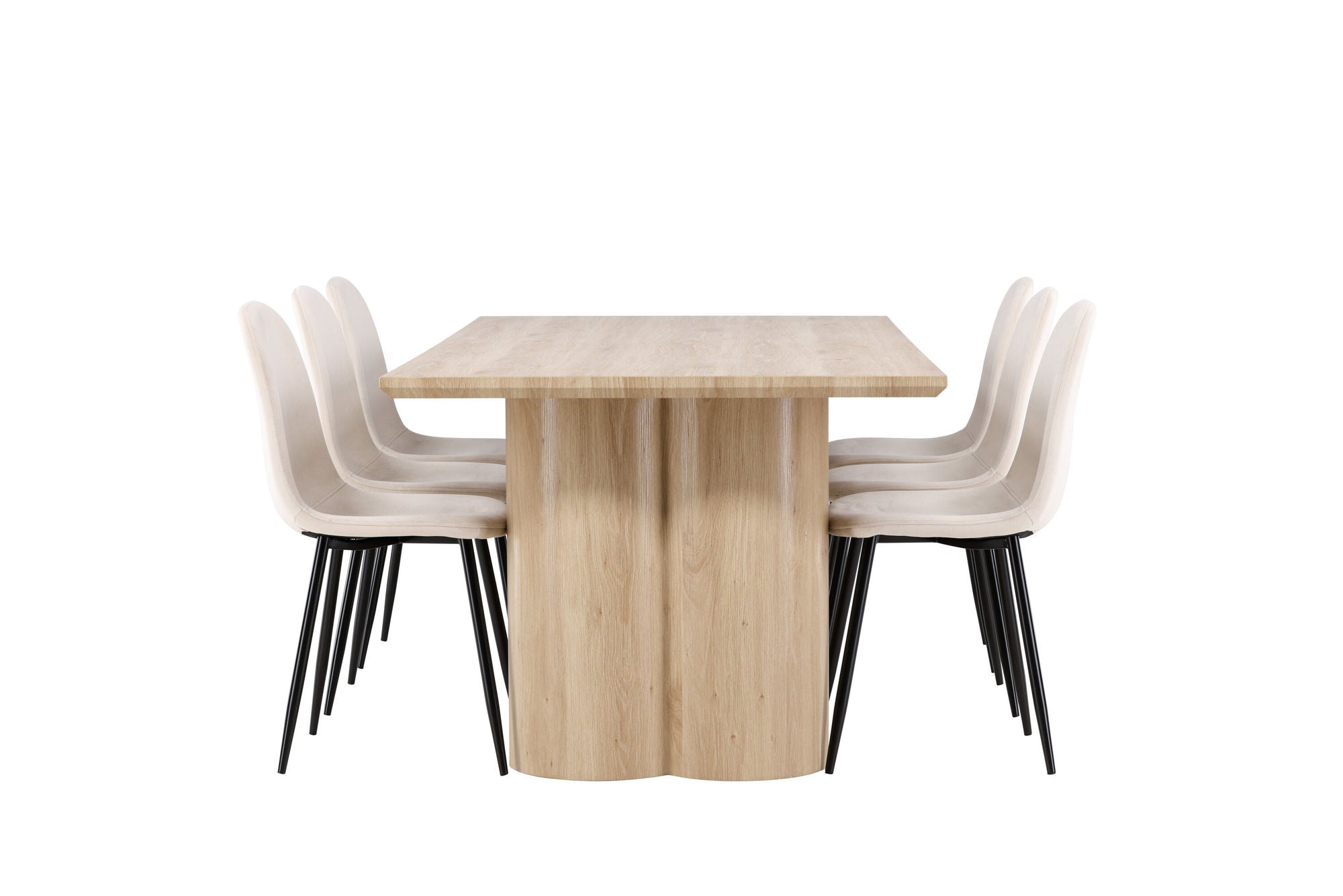 Venture Home Olivia spisebord with Polar Spisebordsstol