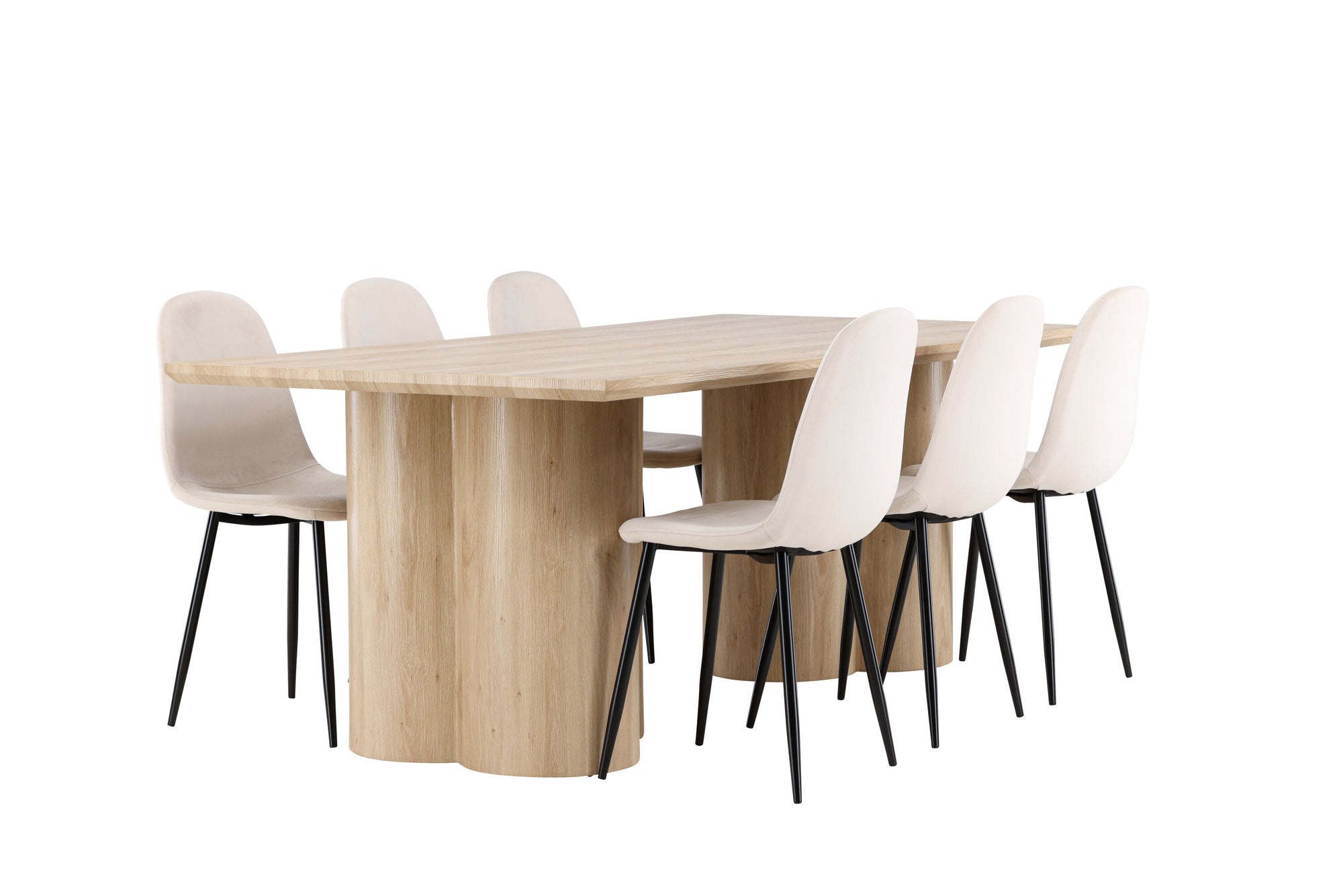 Venture Home Olivia spisebord with Polar Spisebordsstol