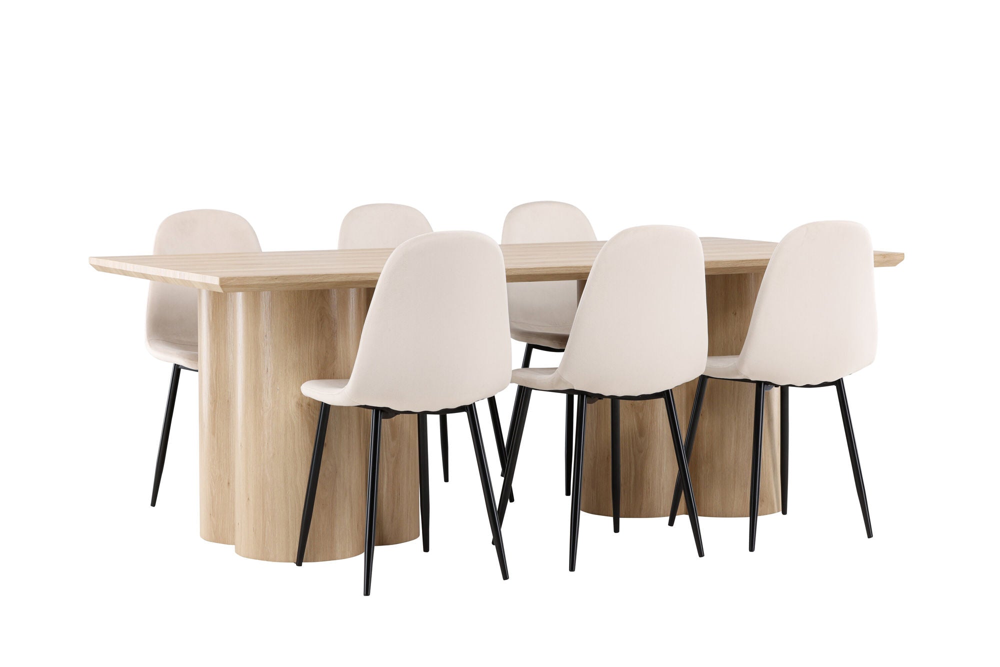 Venture Home Olivia spisebord with Polar Spisebordsstol