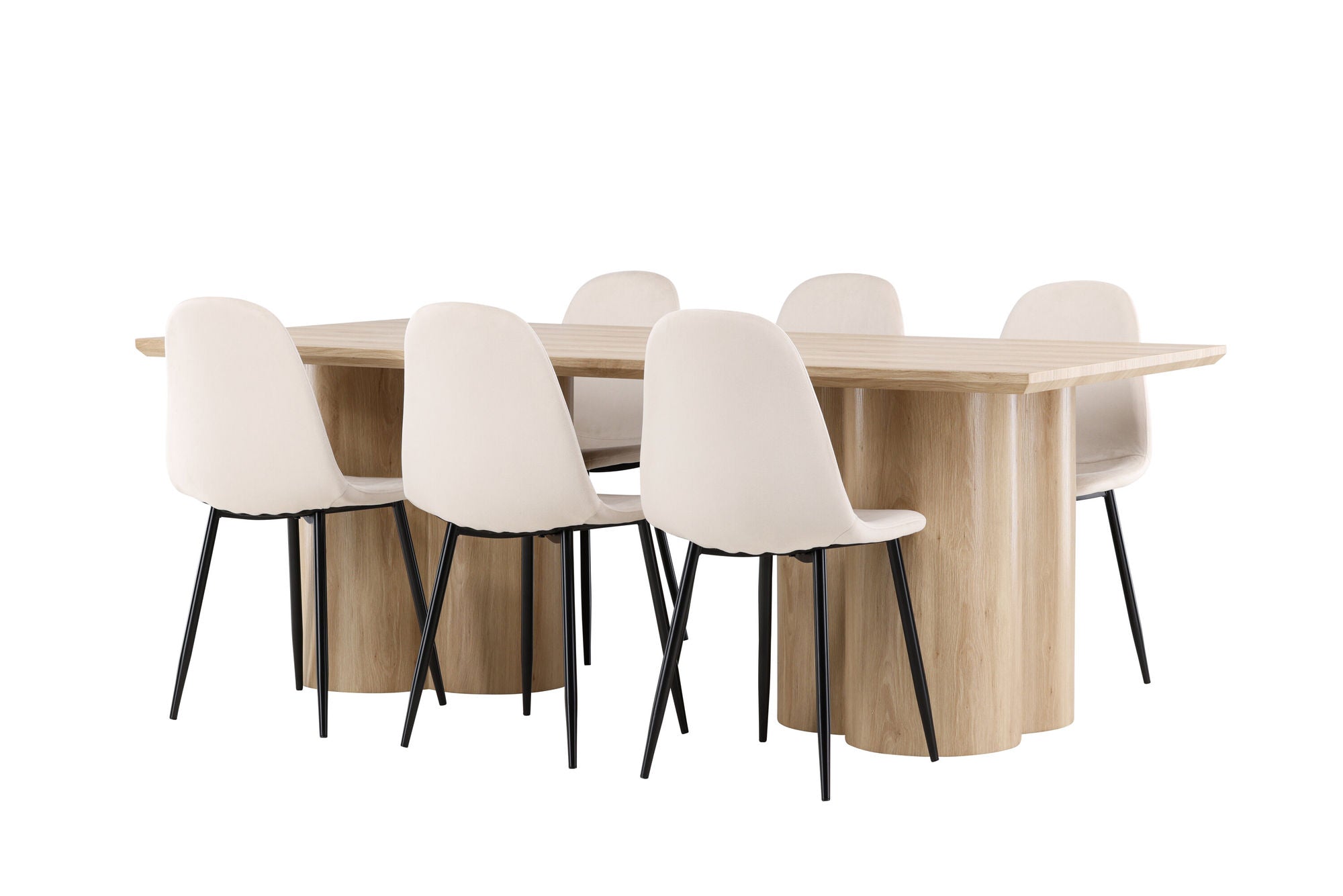 Venture Home Olivia spisebord with Polar Spisebordsstol