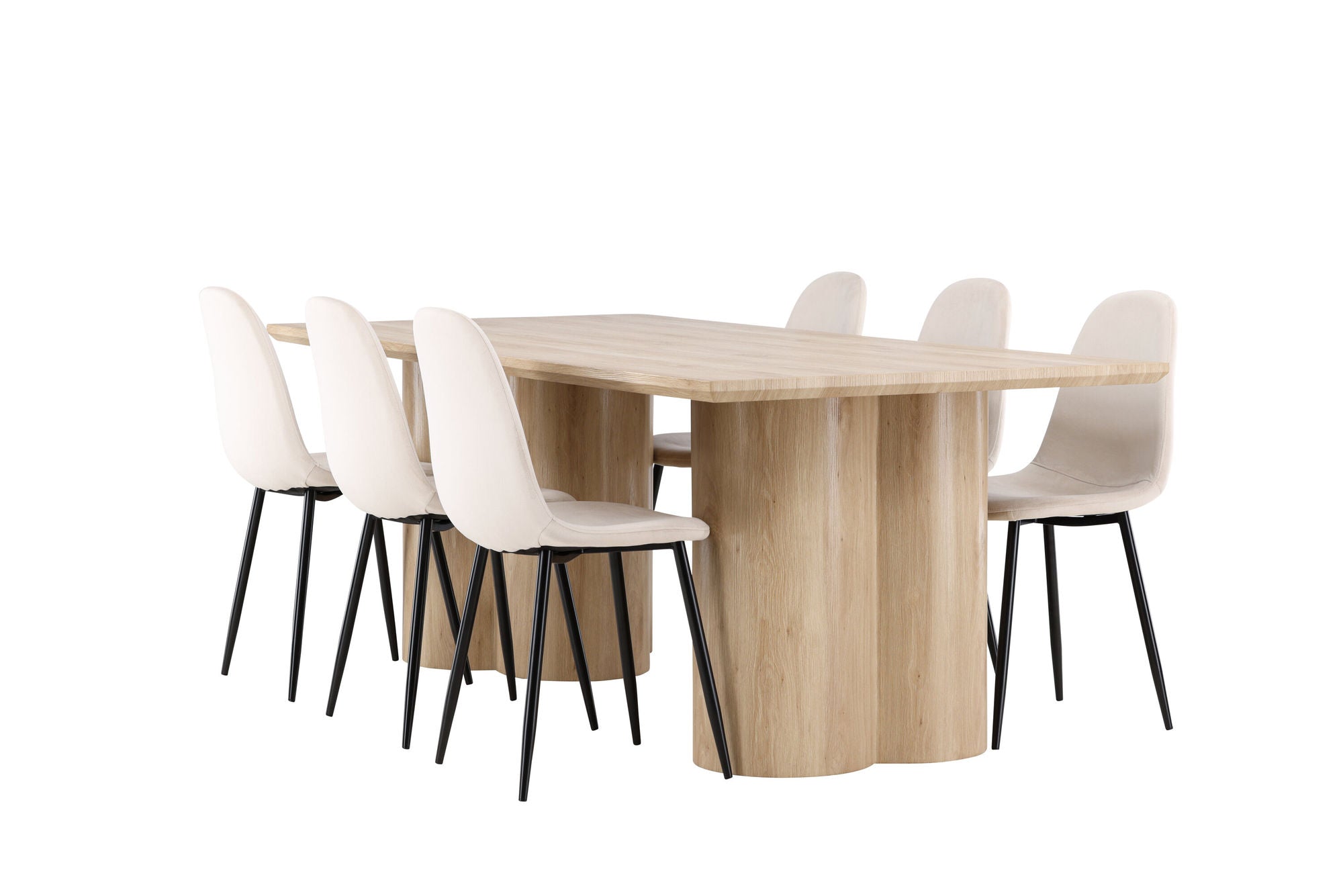 Venture Home Olivia spisebord with Polar Spisebordsstol