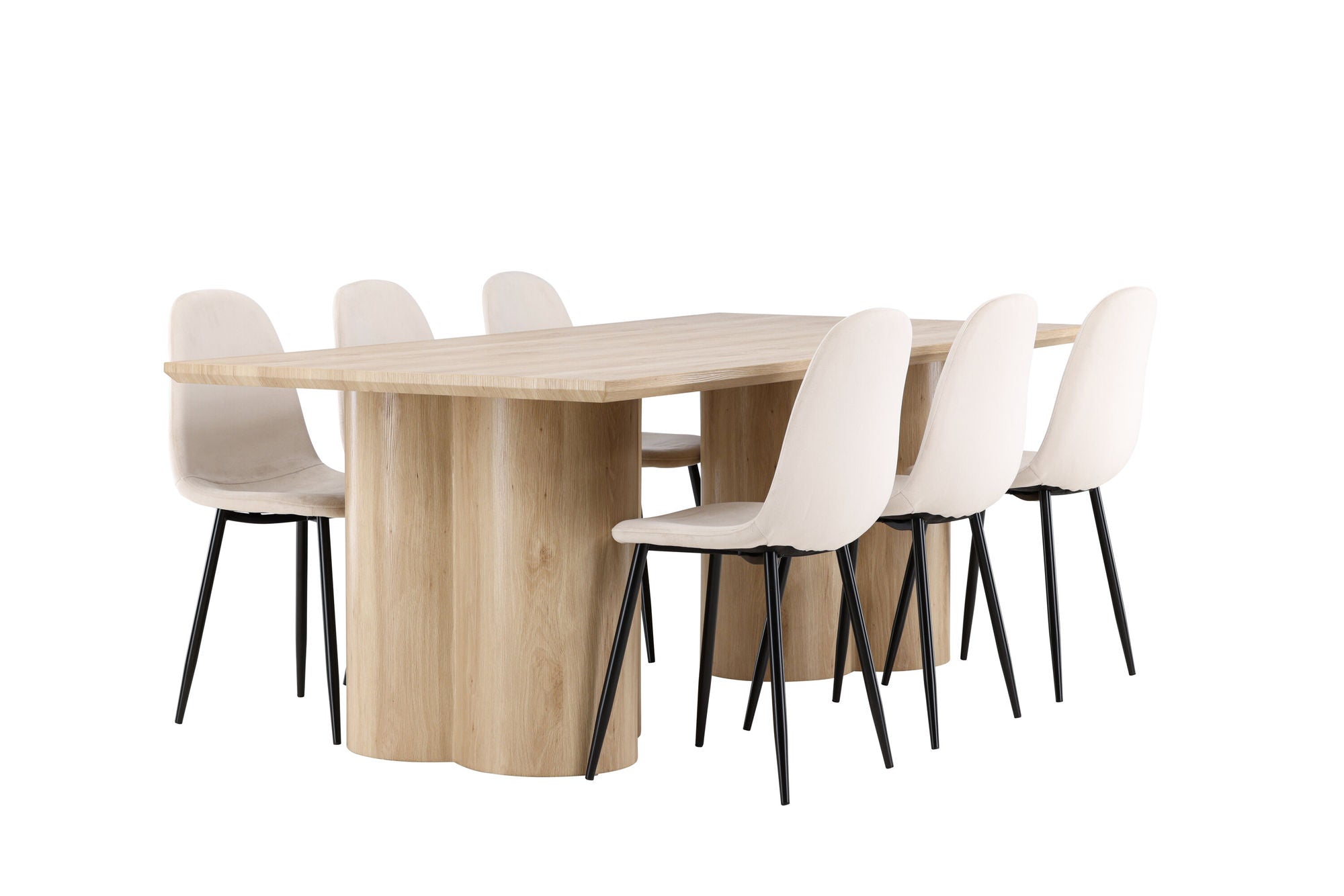 Venture Home Olivia spisebord with Polar Spisebordsstol
