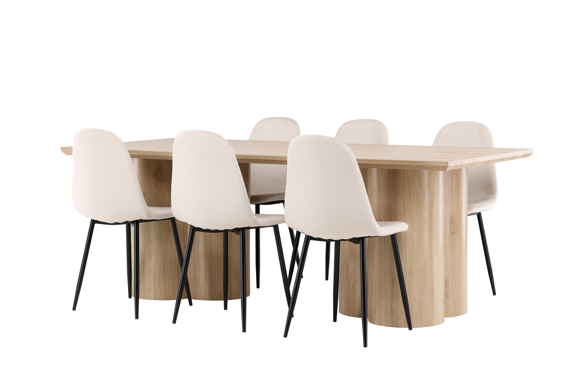 Venture Home Olivia spisebord with Polar Spisebordsstol