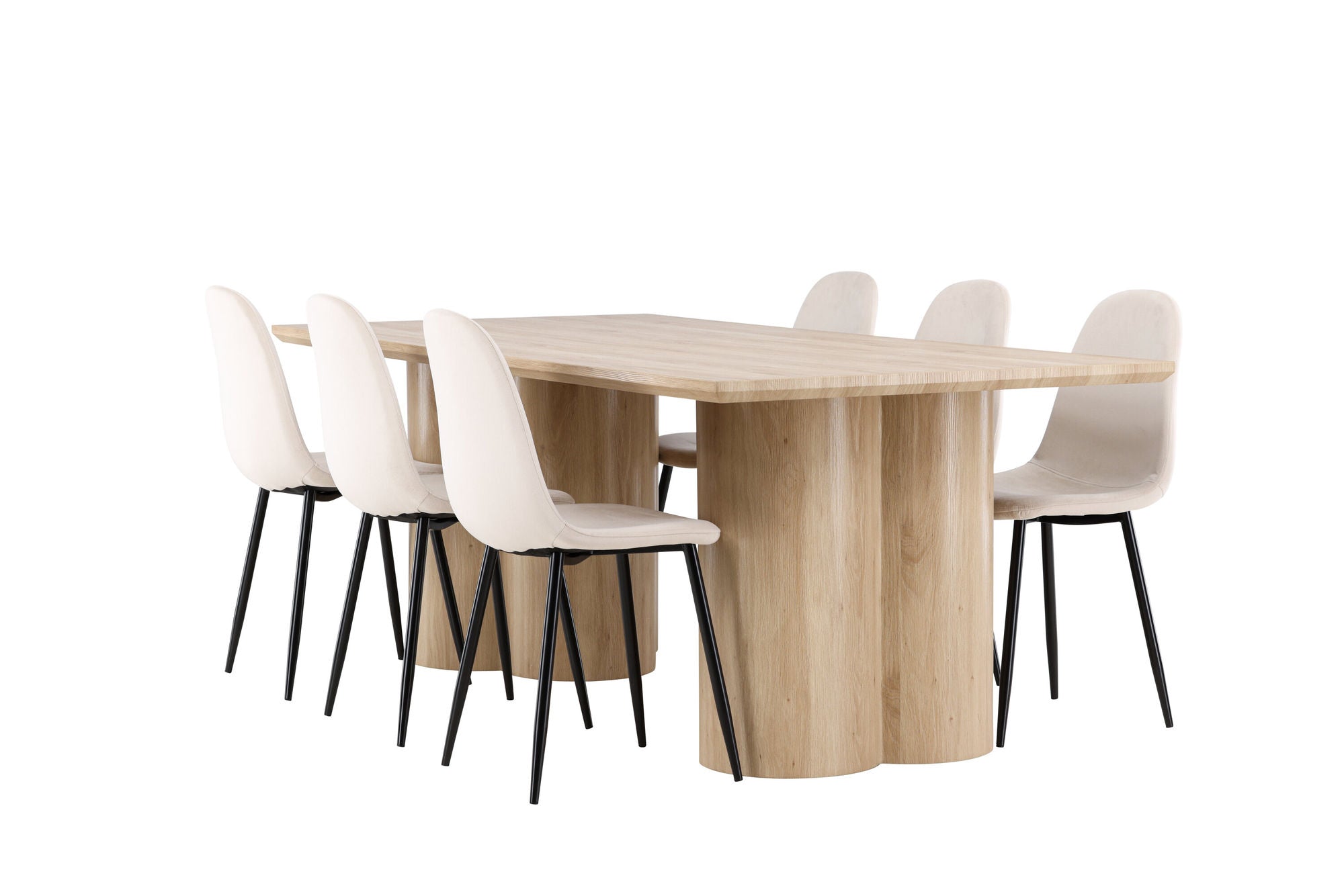 Venture Home Olivia spisebord with Polar Spisebordsstol