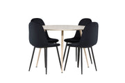 Venture Home Plaza spisebord with Polar Spisebordsstol