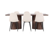 Venture Home Olivia spisebord with Polar Spisebordsstol
