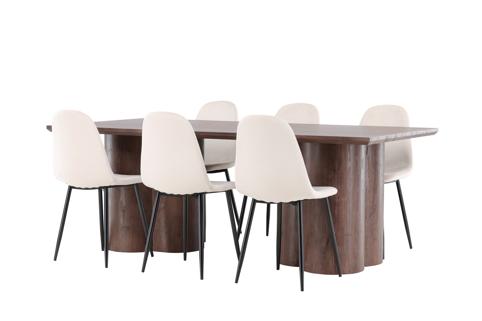 Venture Home Olivia spisebord with Polar Spisebordsstol