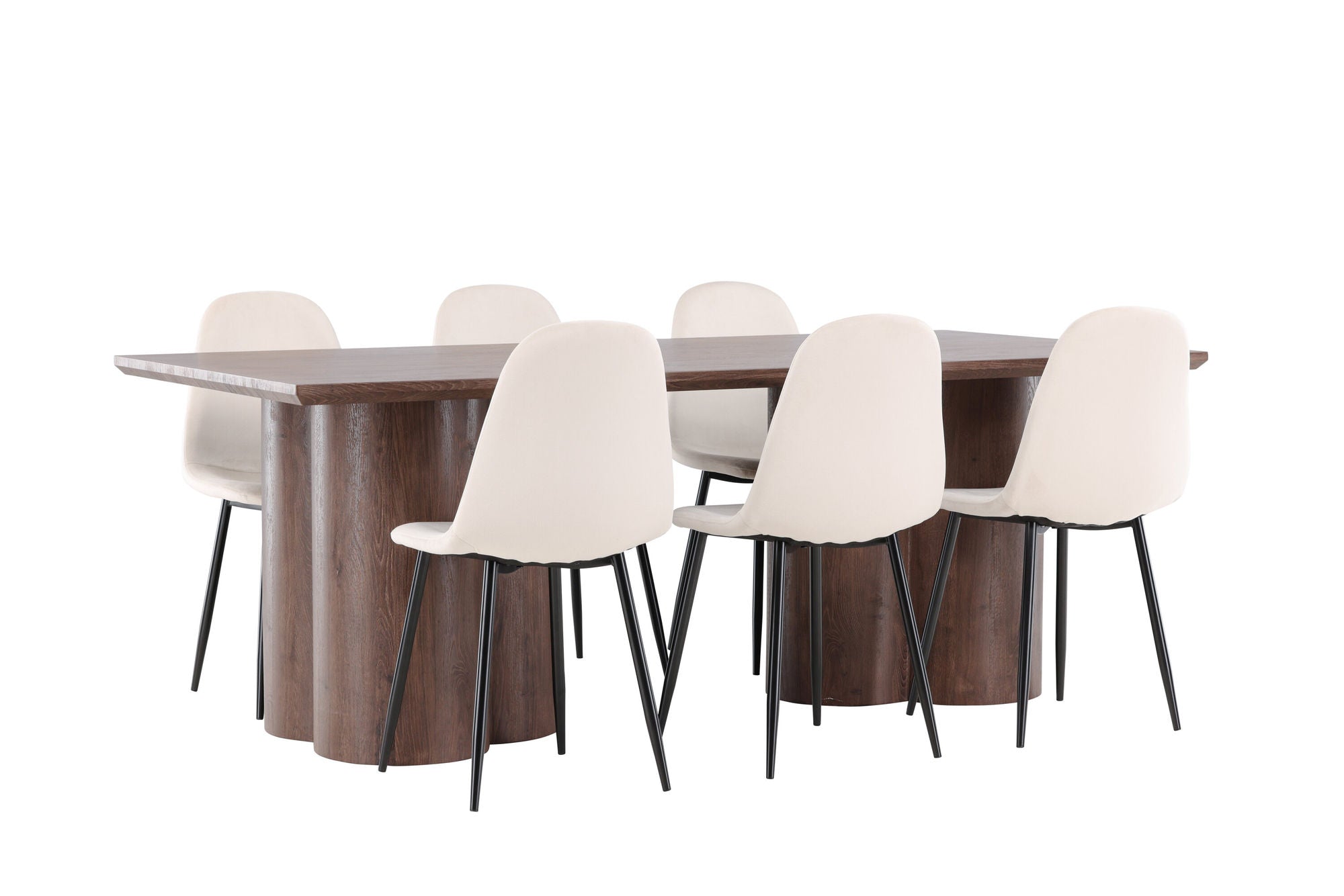 Venture Home Olivia spisebord with Polar Spisebordsstol