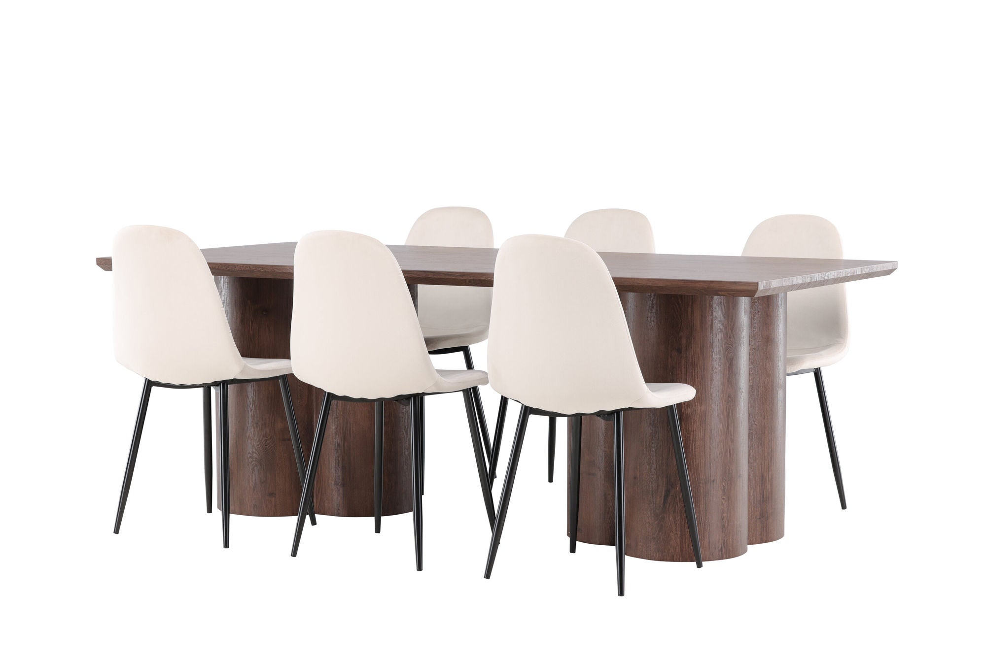 Venture Home Olivia spisebord with Polar Spisebordsstol