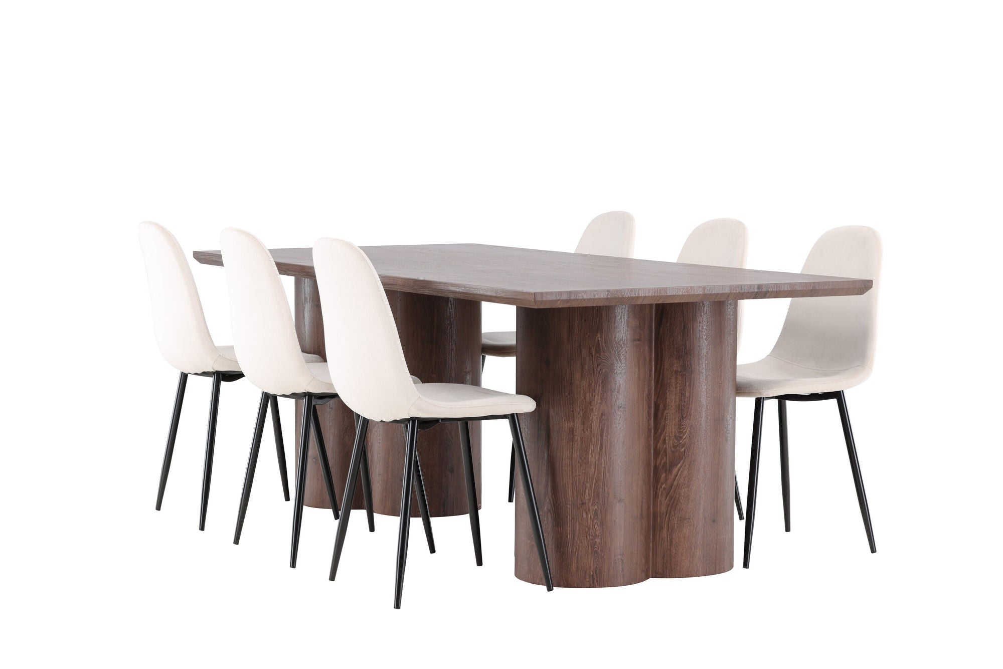 Venture Home Olivia spisebord with Polar Spisebordsstol