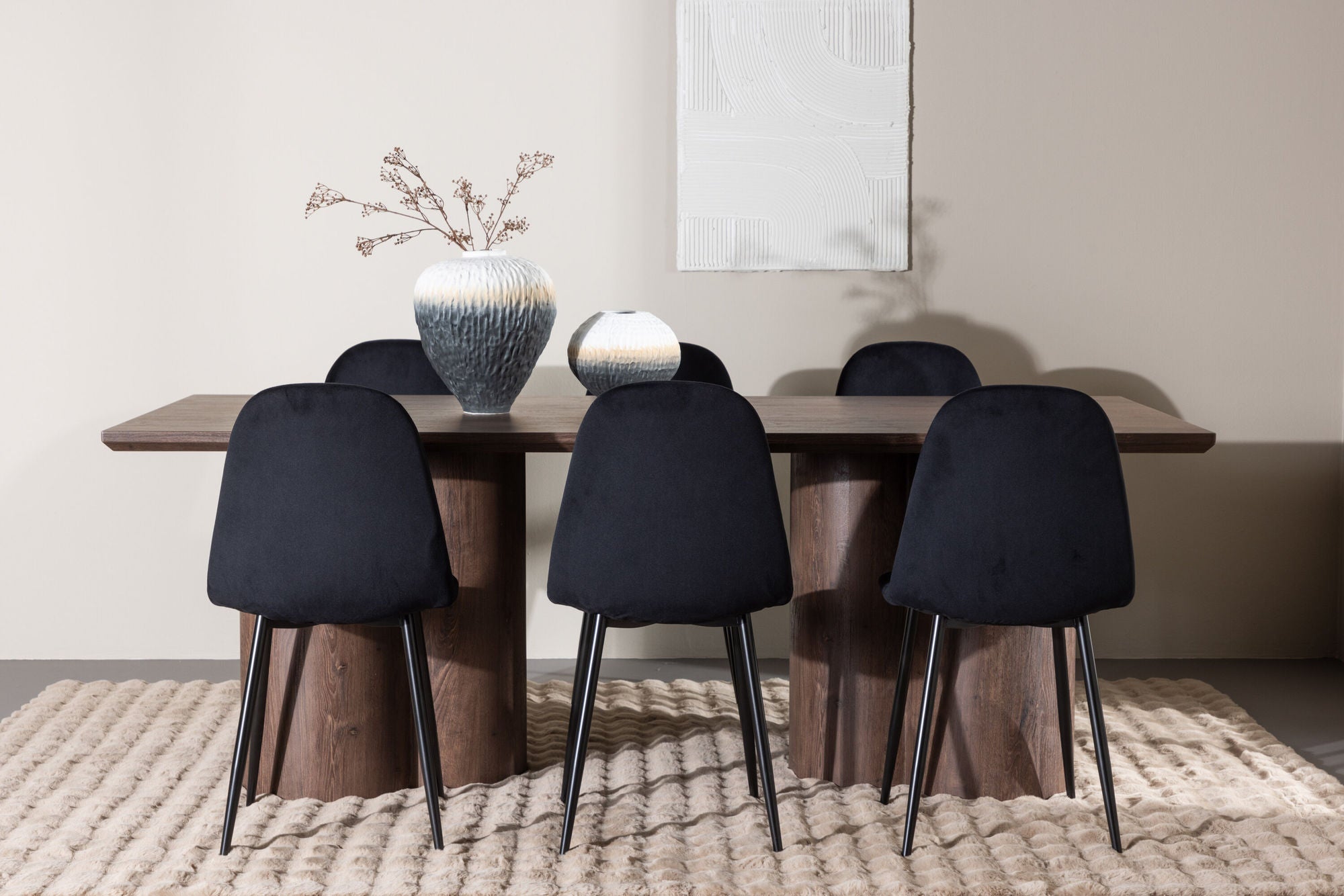 Venture Home Olivia spisebord with Polar Spisebordsstol
