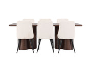 Venture Home Olivia spisebord with Leone Spisebordsstol