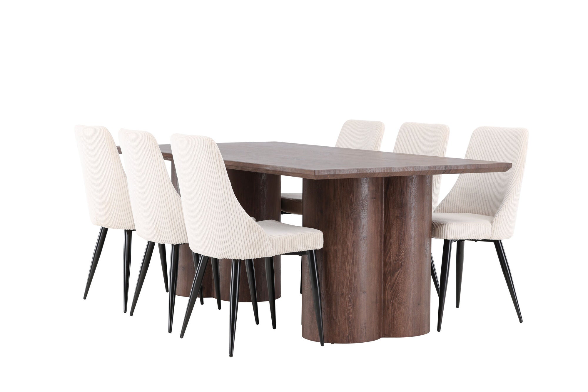 Venture Home Olivia spisebord with Leone Spisebordsstol