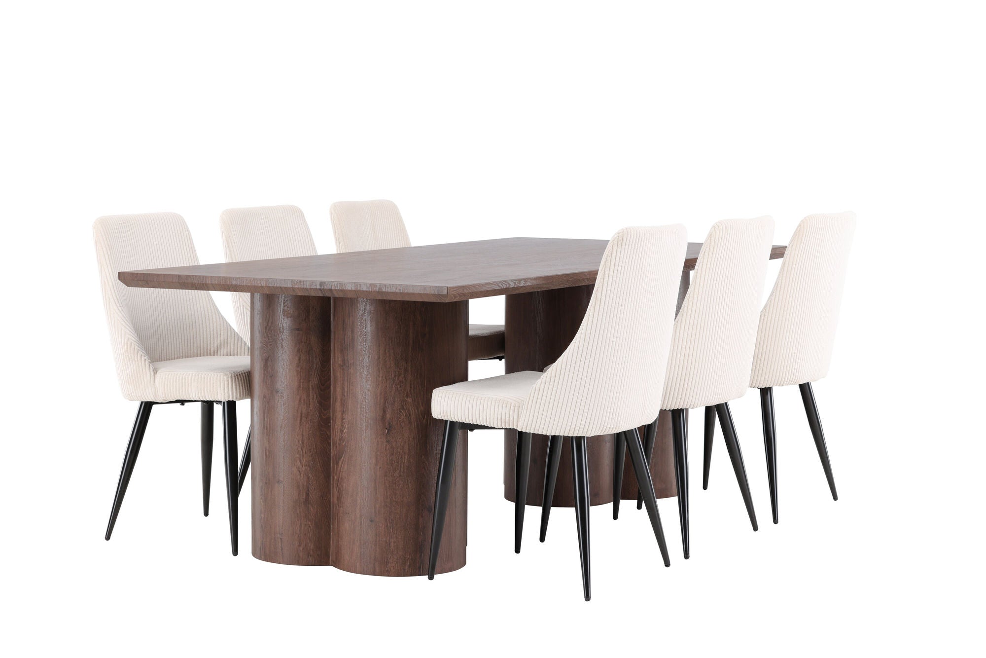 Venture Home Olivia spisebord with Leone Spisebordsstol