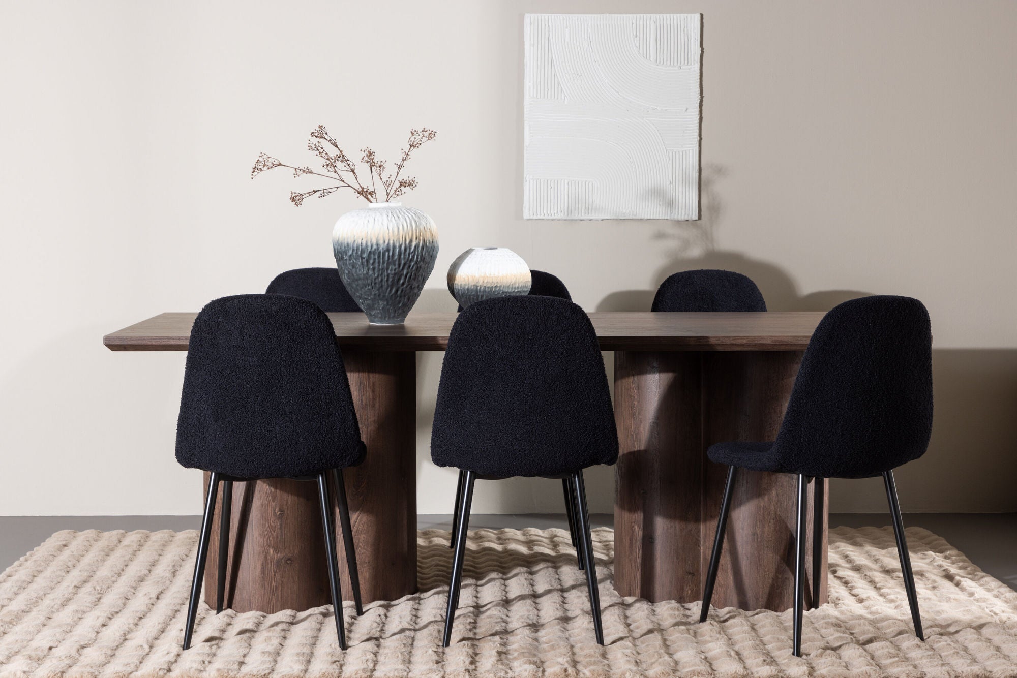 Venture Home Olivia spisebord with Polar Spisebordsstol