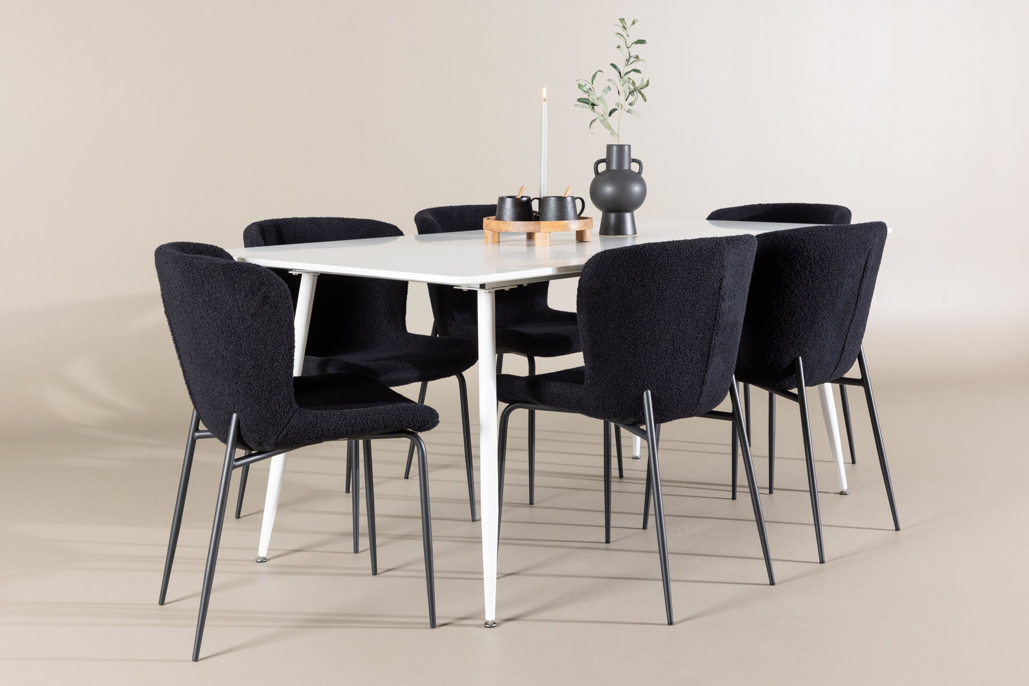Venture Home Silar spisebord with Modesto Spisebordsstol